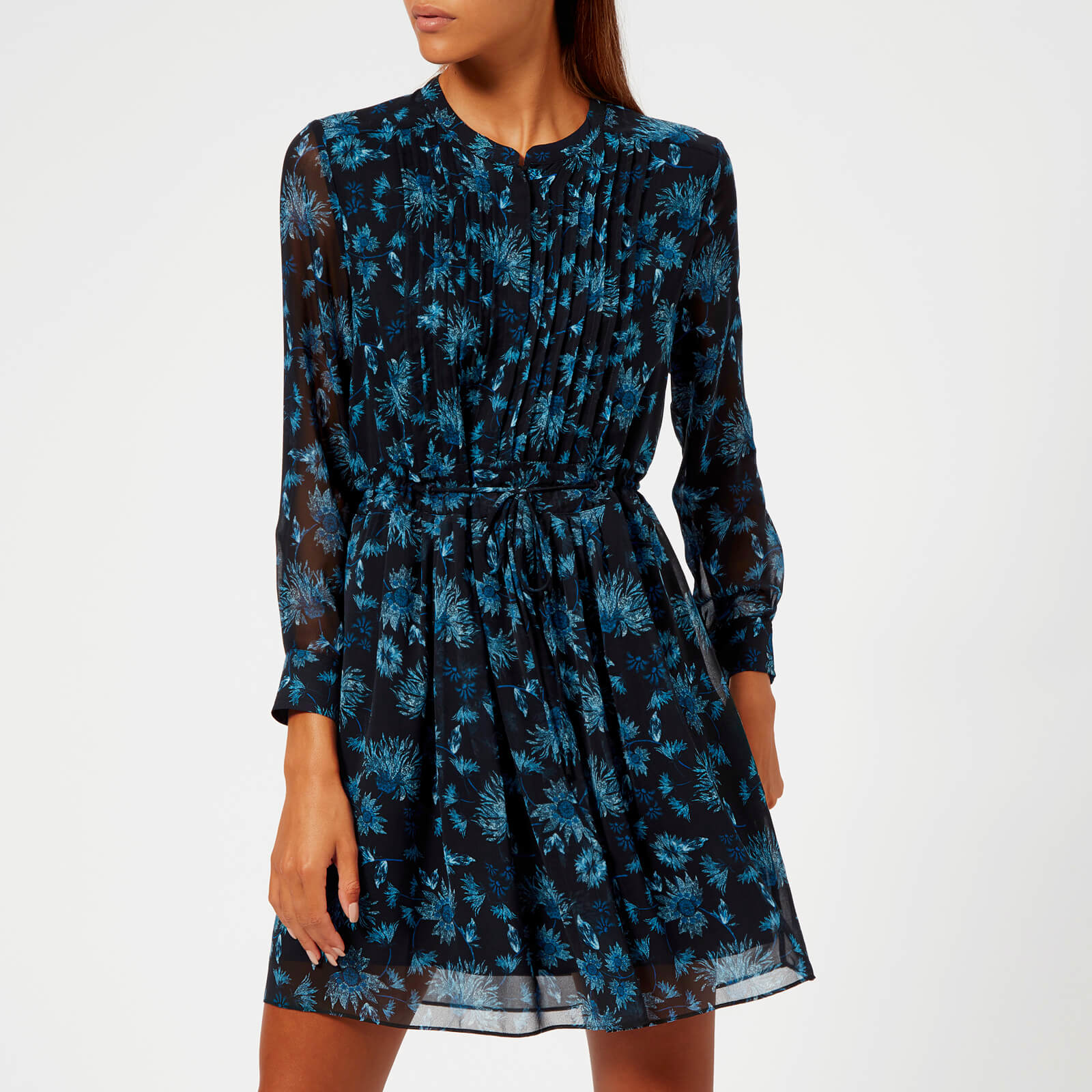 whistles pitti print shirt dress