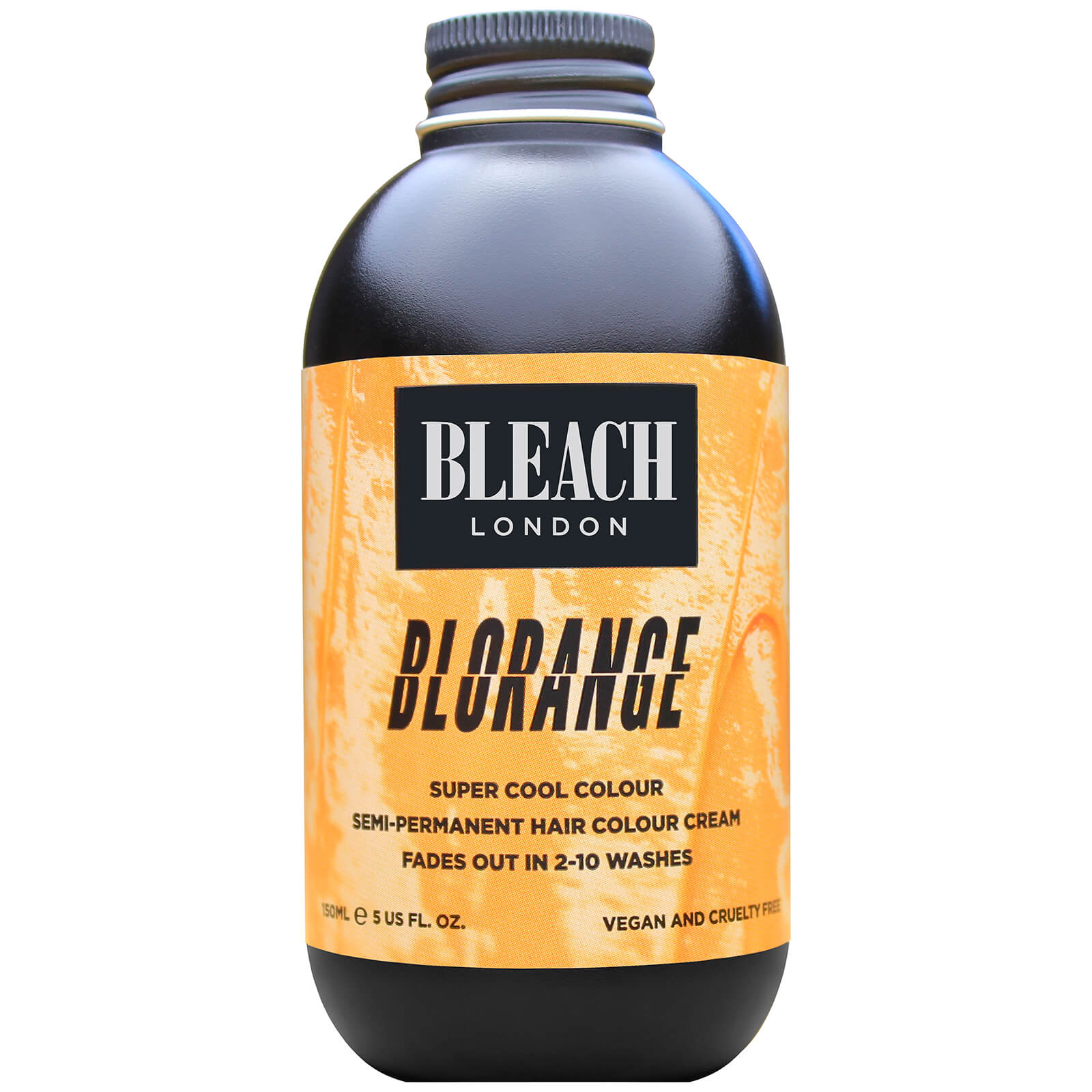BLEACH LONDON Blorange Super Cool Colour 150ml LOOKFANTASTIC