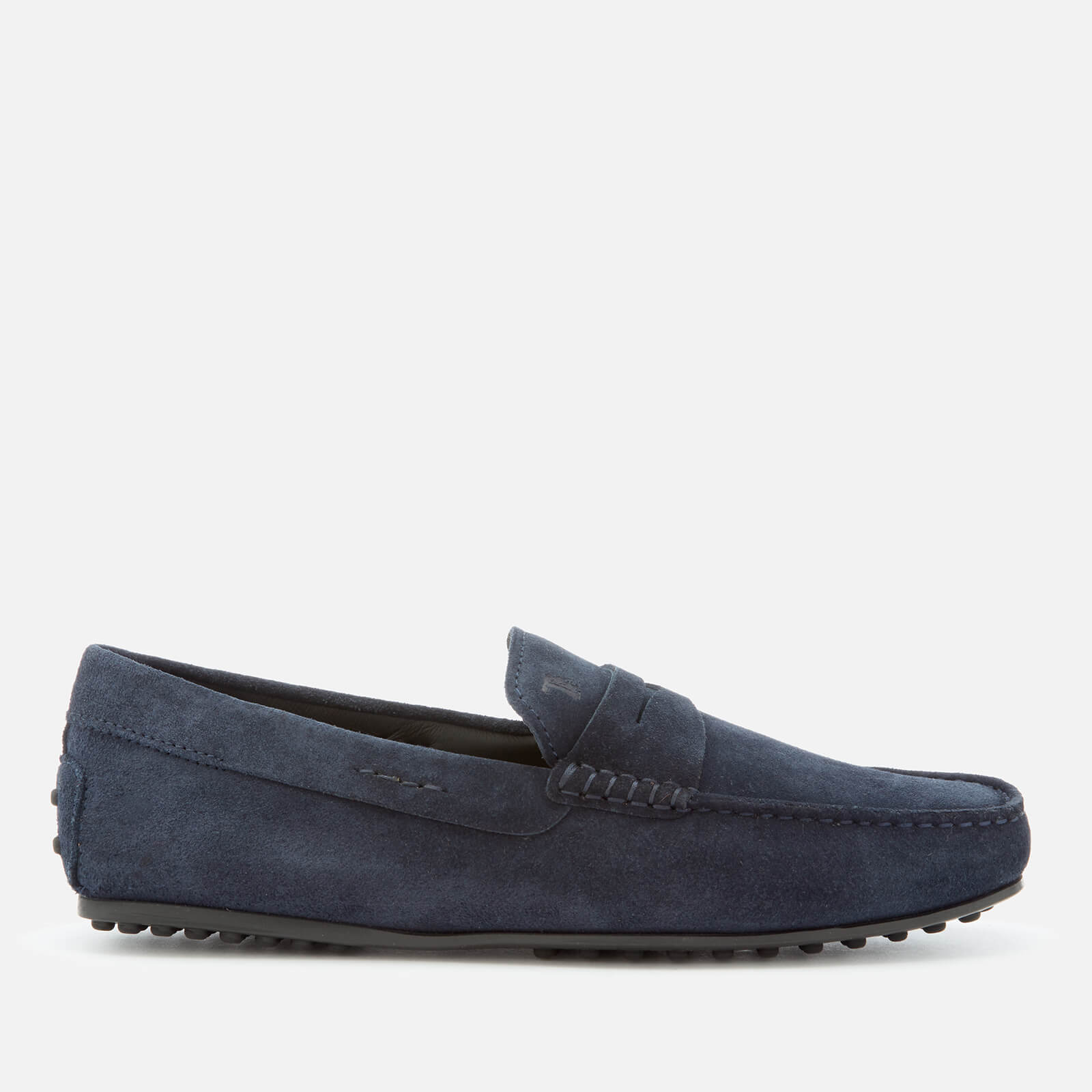 navy driving shoes
