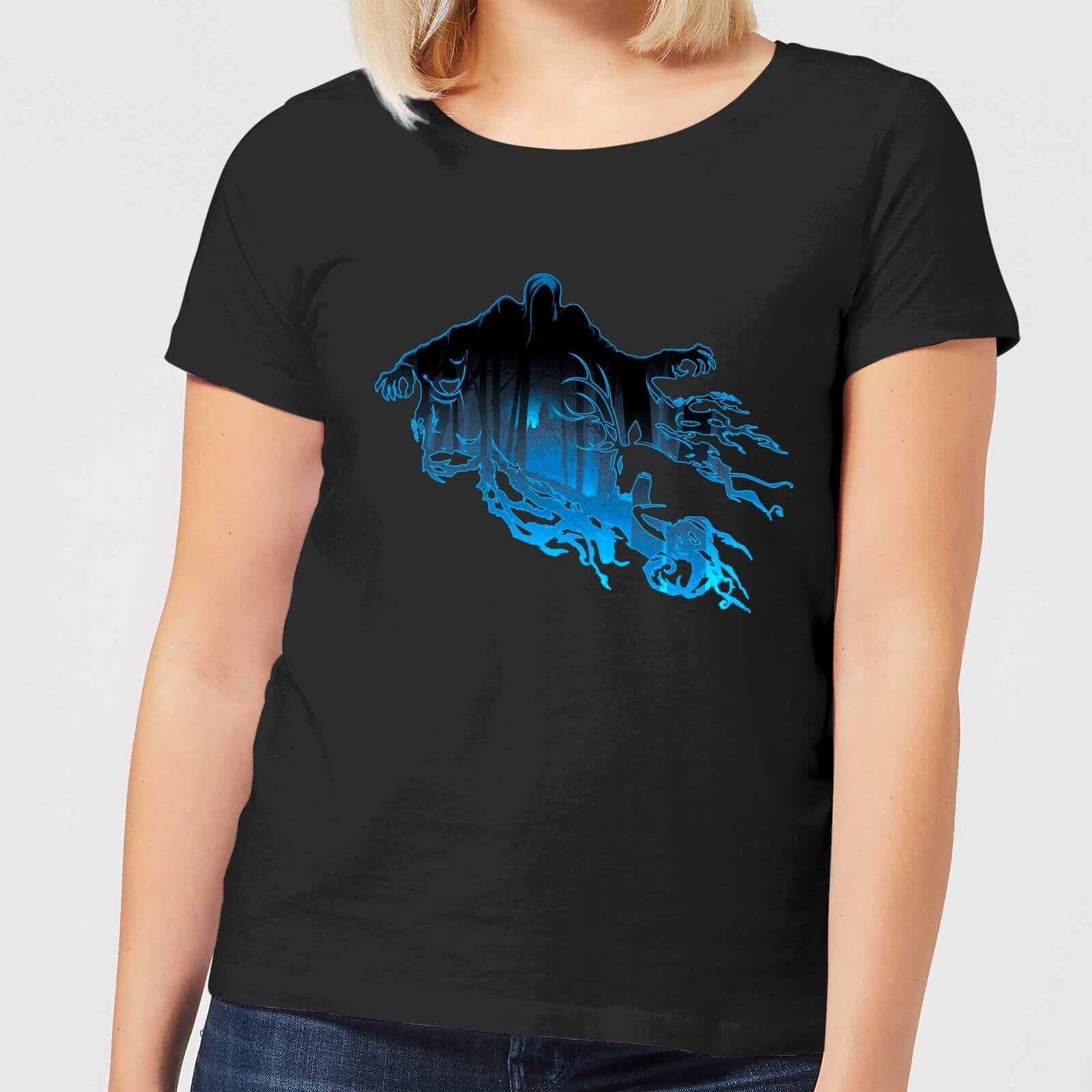 Harry Potter Dementor Silhouette Women S T Shirt Black Iwoot Uk