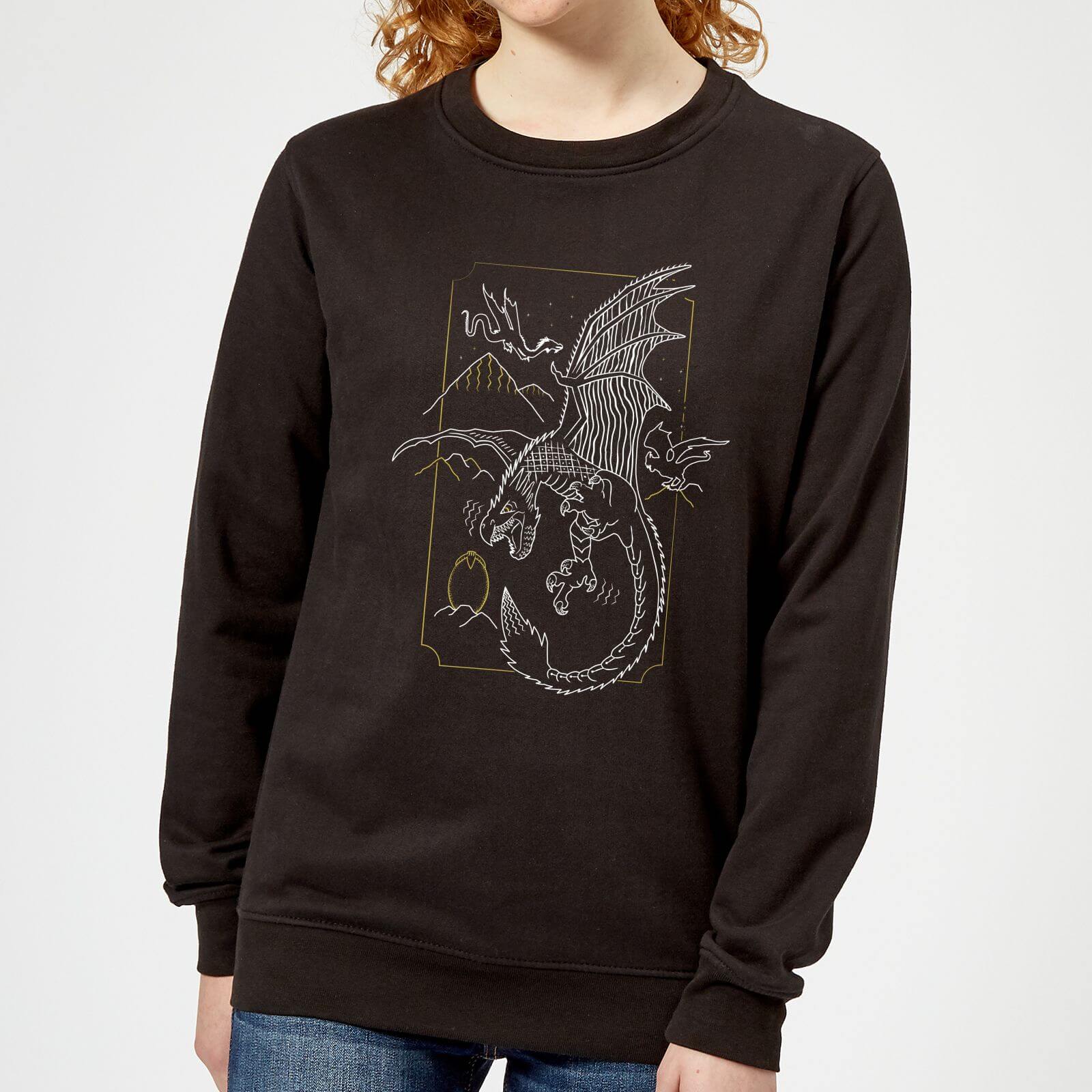 dragon dames zwart