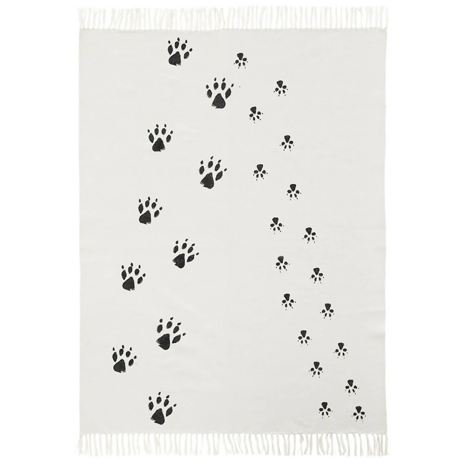 Kids Concept Neo Rug Black White Kids Concept Neo Rug Black White