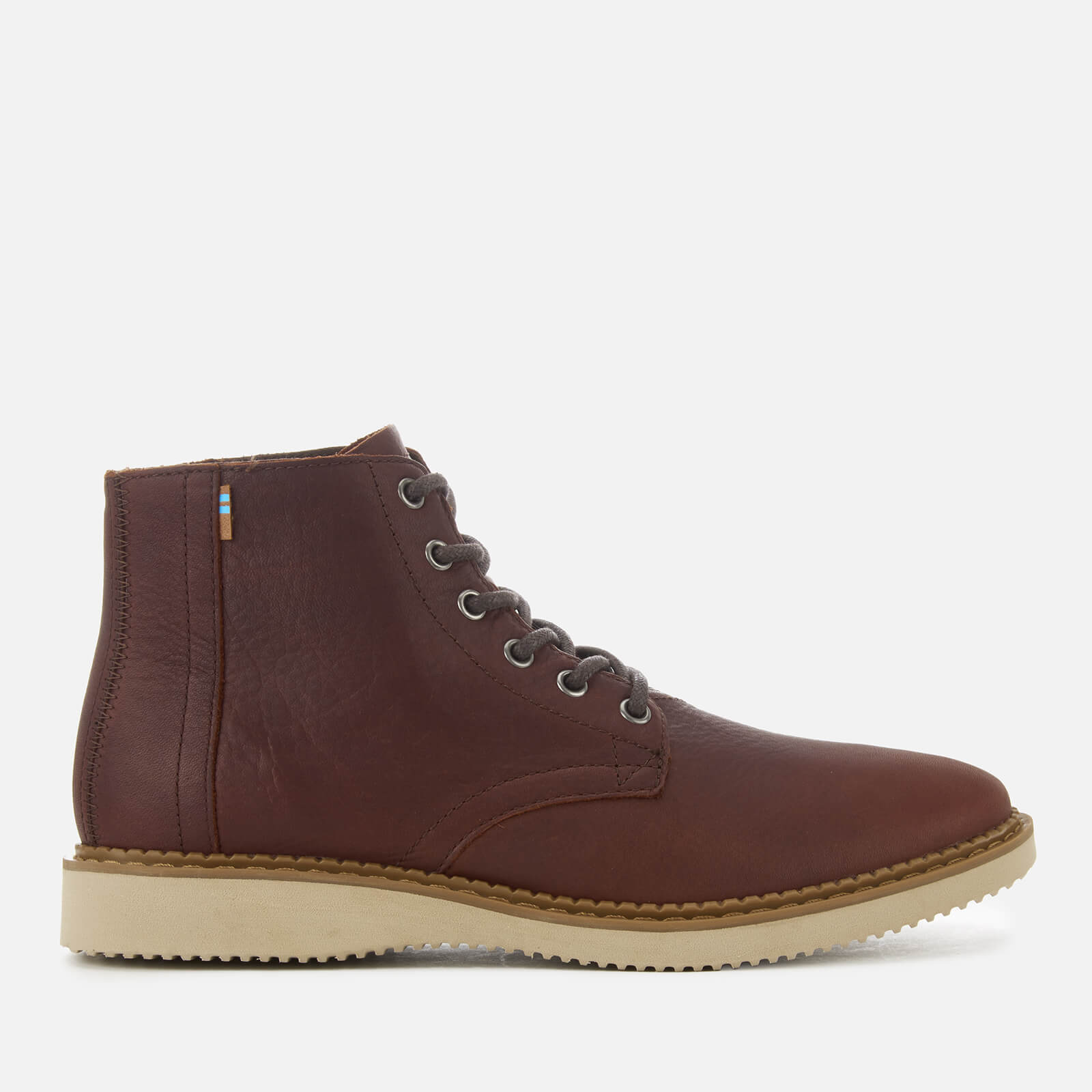 toms water resistant leather porter boots