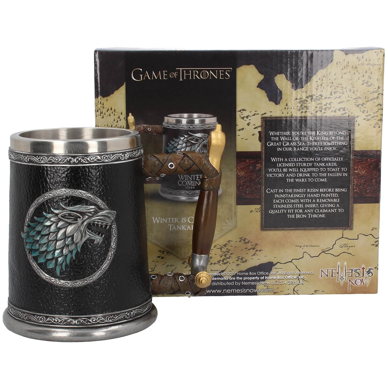 Game Of Thrones Winter Is Coming Tankard Gifts Zavvi Us