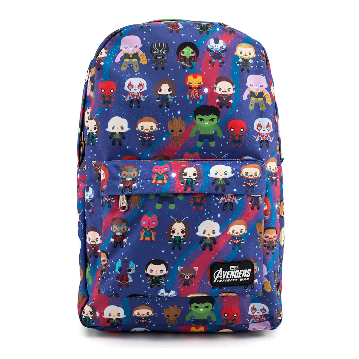Loungefly Marvel Avengers Chibi Aop Backpack My Geek Box