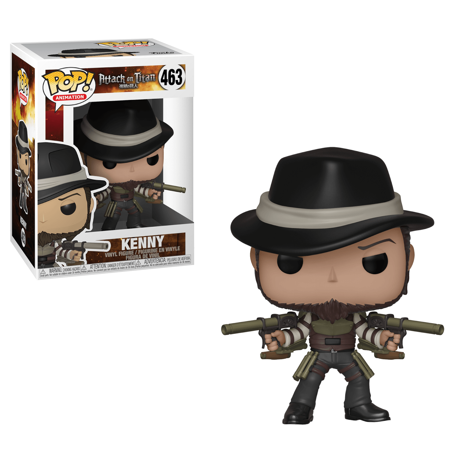 funko pop attack on titan levi
