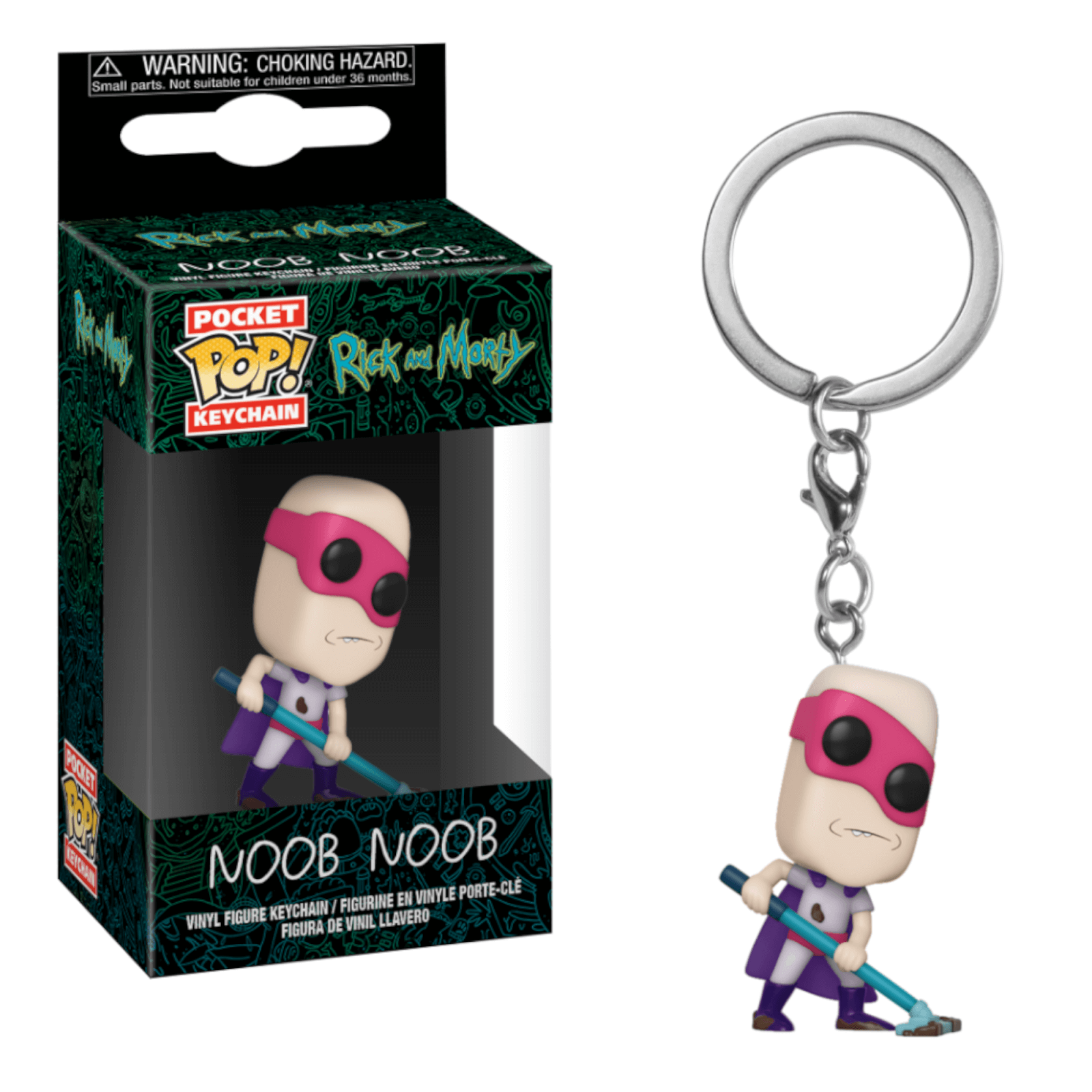 Rick And Morty Noob Noob Funko Pop Vinyl Keychain Pop In A Box Us