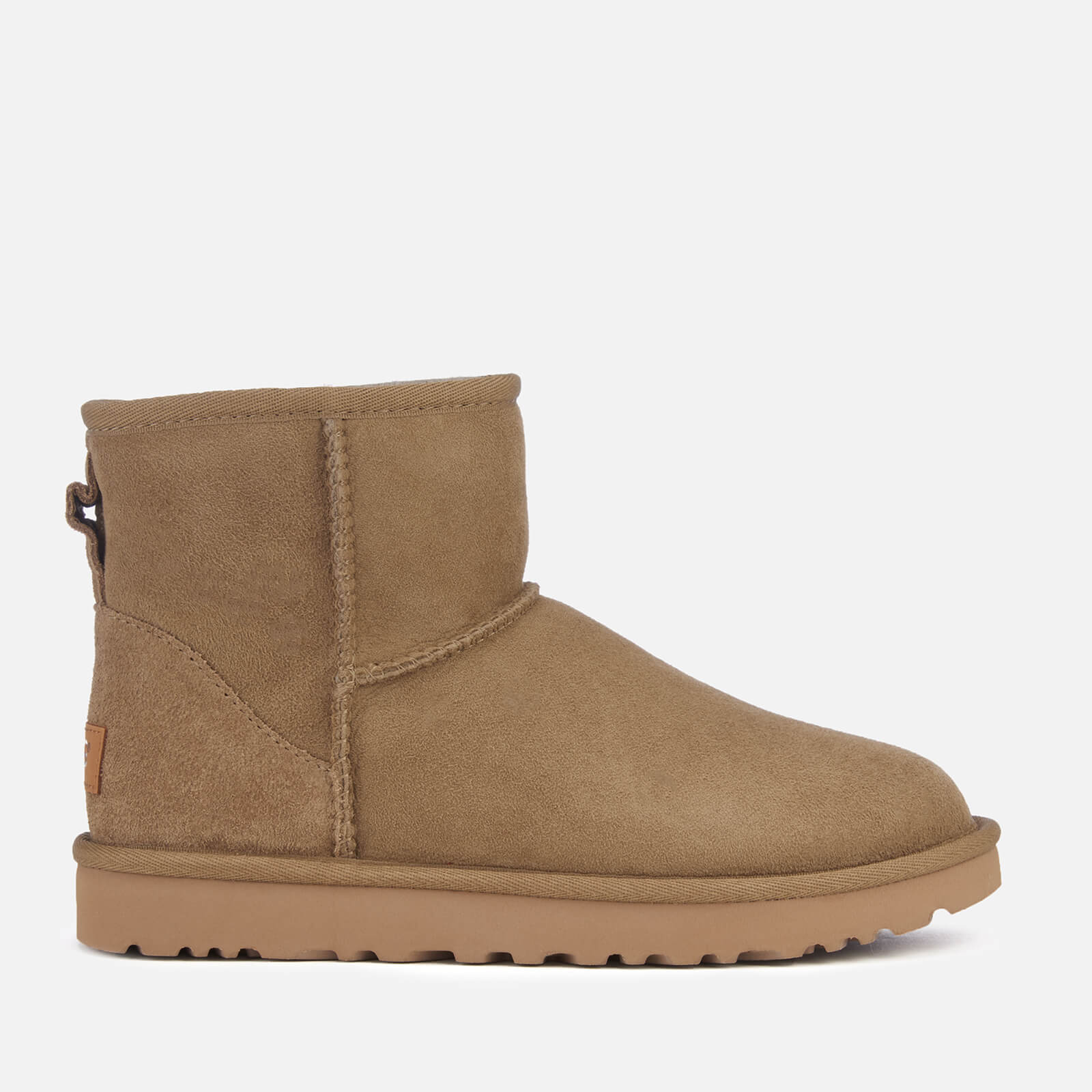 Ugg Womens Classic Mini Ii Sheepskin Boots Antilope Womens