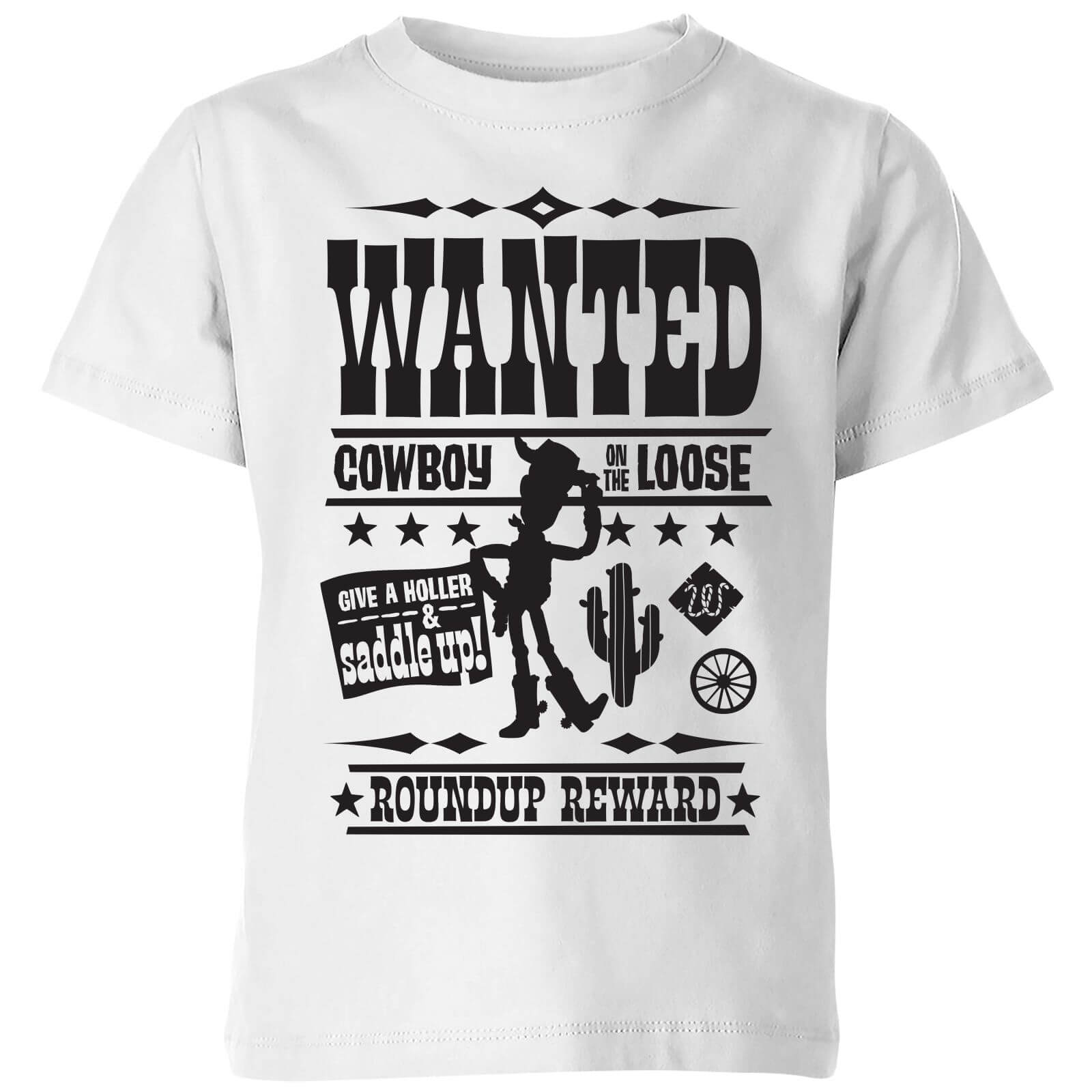 Toy Story Wanted Poster Woody Buzz Disney Pixar Licensed Black Mens T-shirt