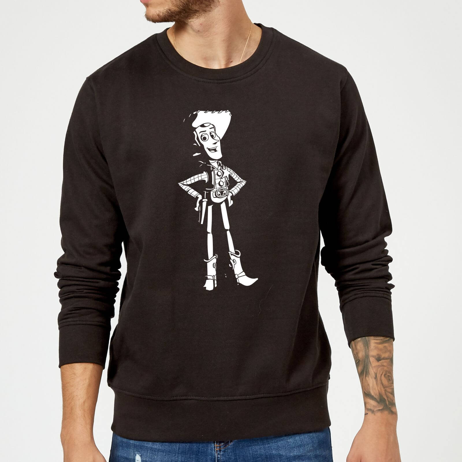 Toy Story Sheriff Woody Sweatshirt Black Clothing Zavvi Australia