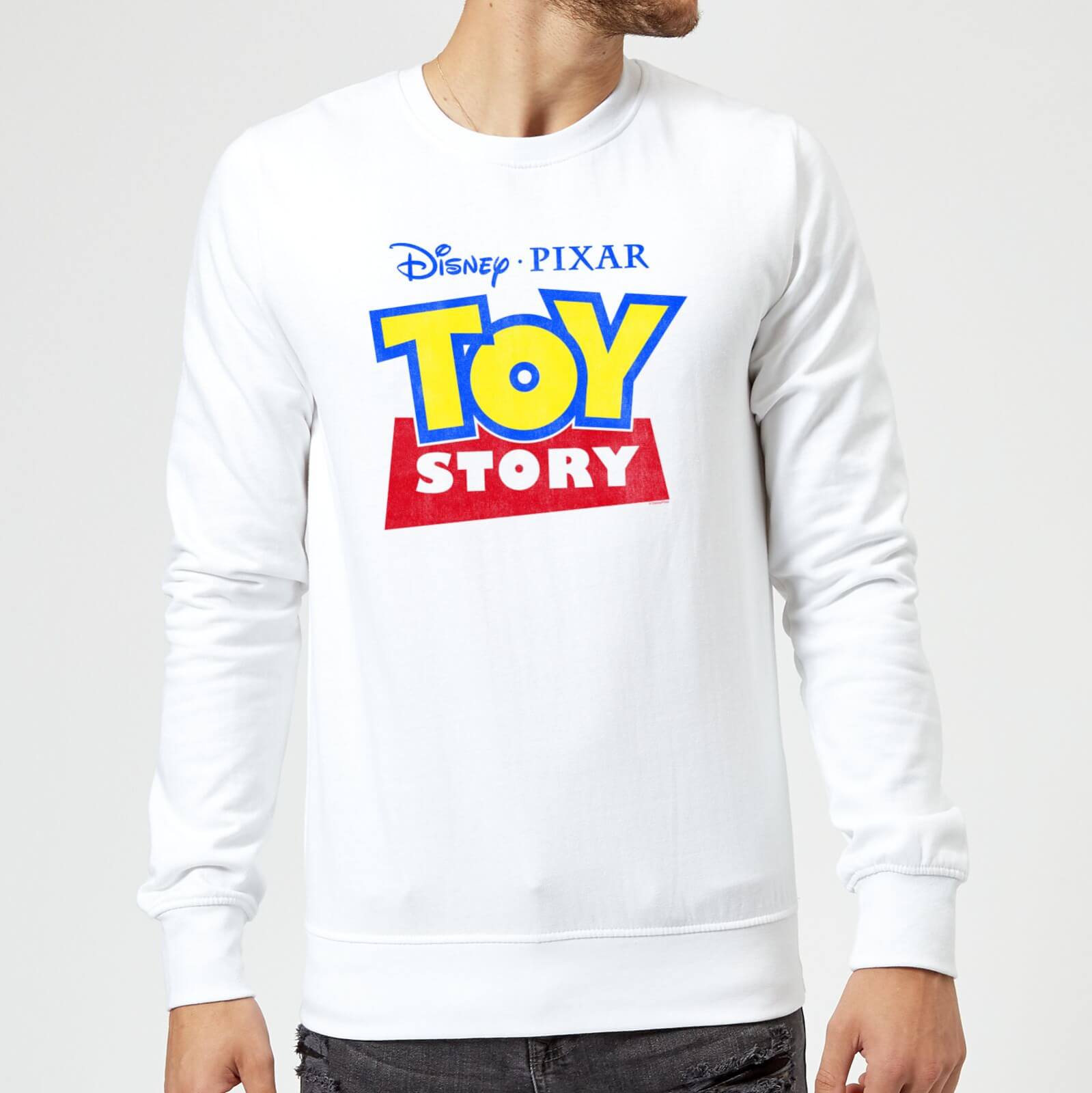 Toy Story Logo Sweatshirt White Clothing Zavvi Australia