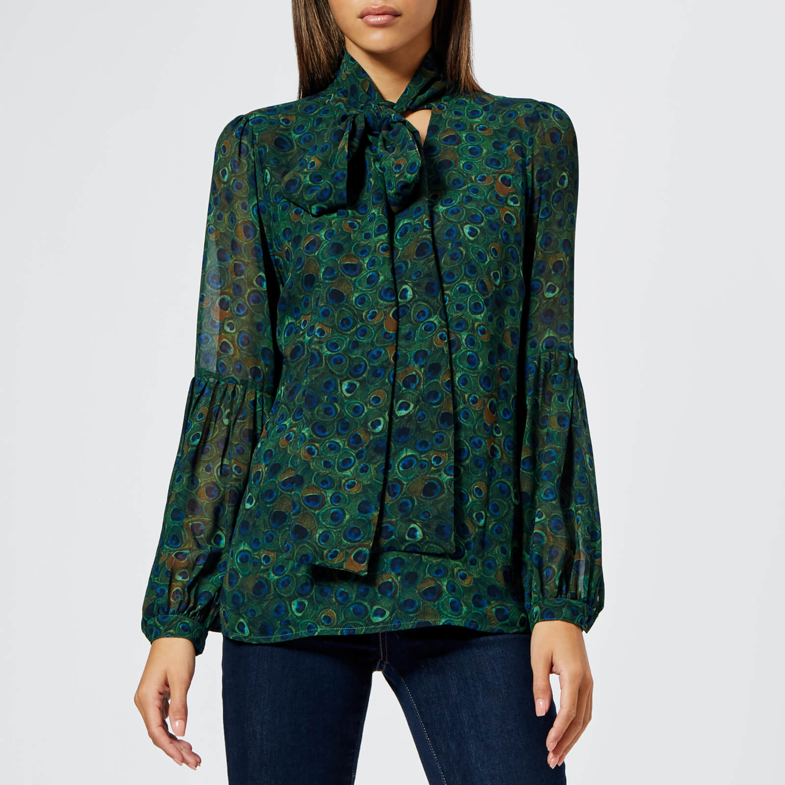 michael kors blouses green