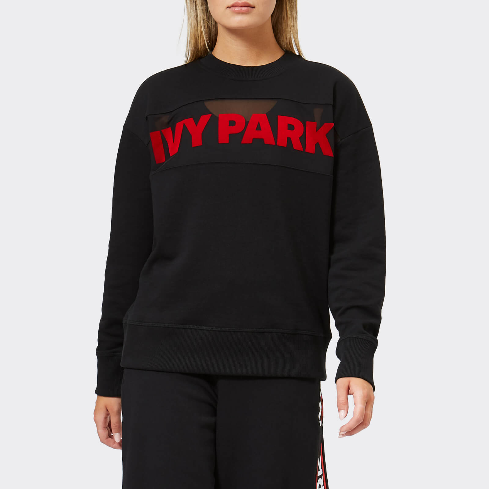 ivy park mesh hoodie