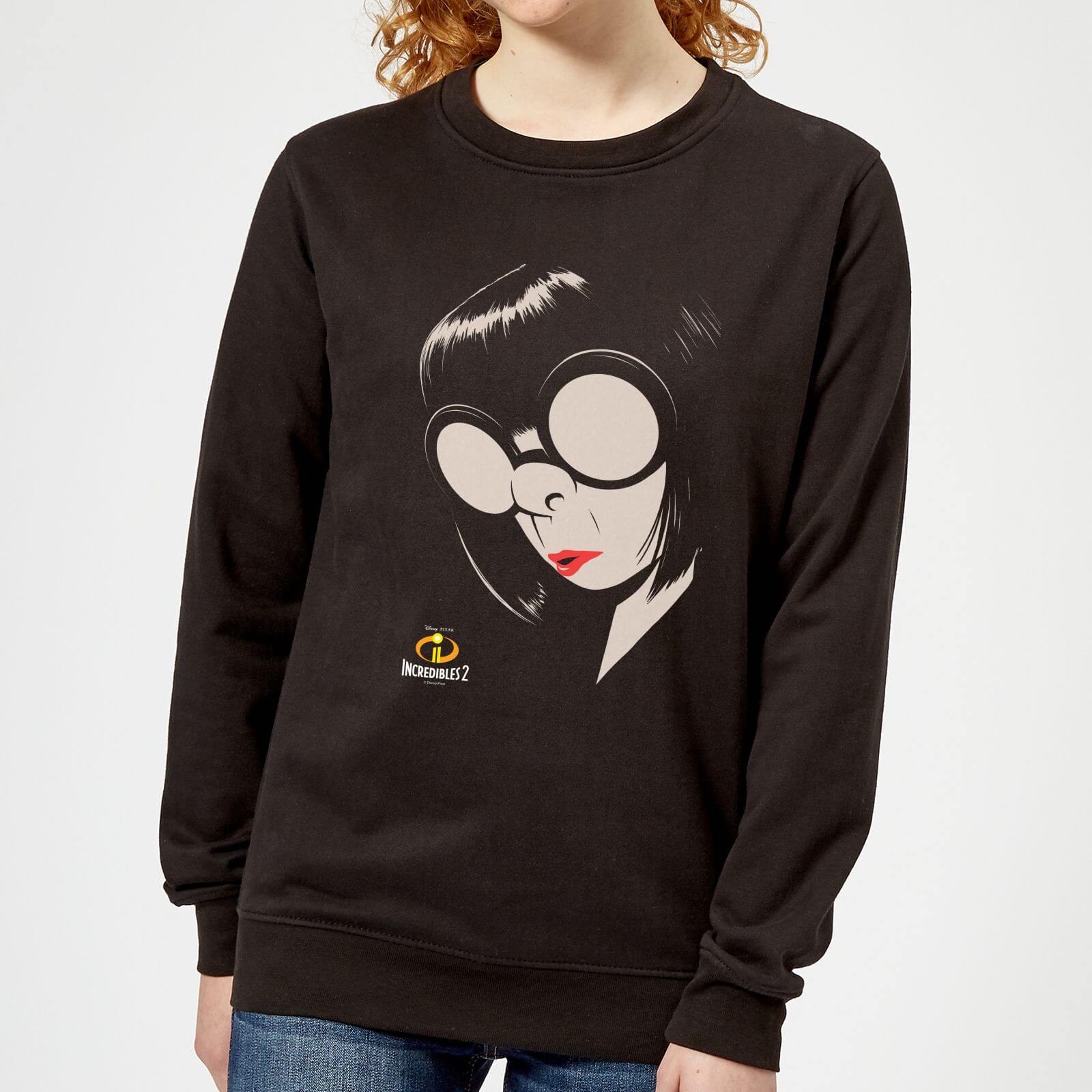 Incredibles 2 Edna Mode Women S Sweatshirt Black Clothing Zavvi Us