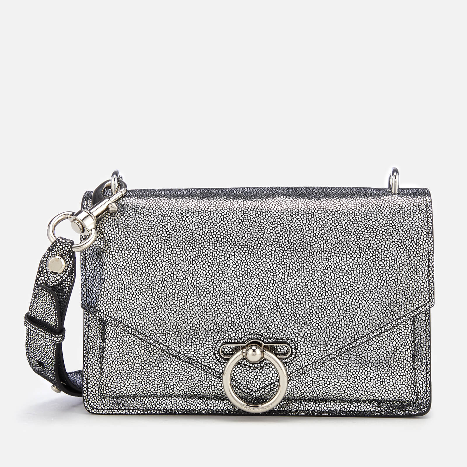 rebecca minkoff metallic bag