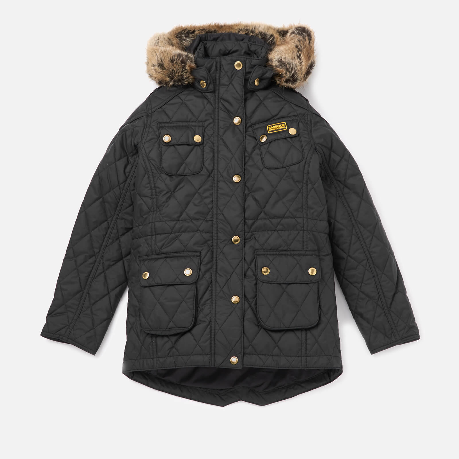 barbour enduro black