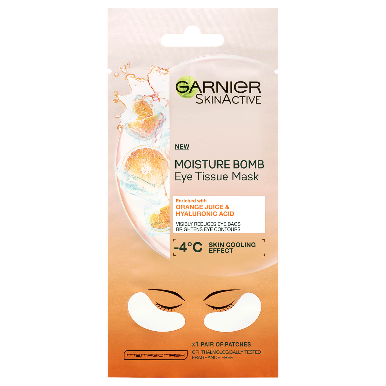 Garnier Hyaluronic Acid And Orange Juice Hydrating Brightening Eye