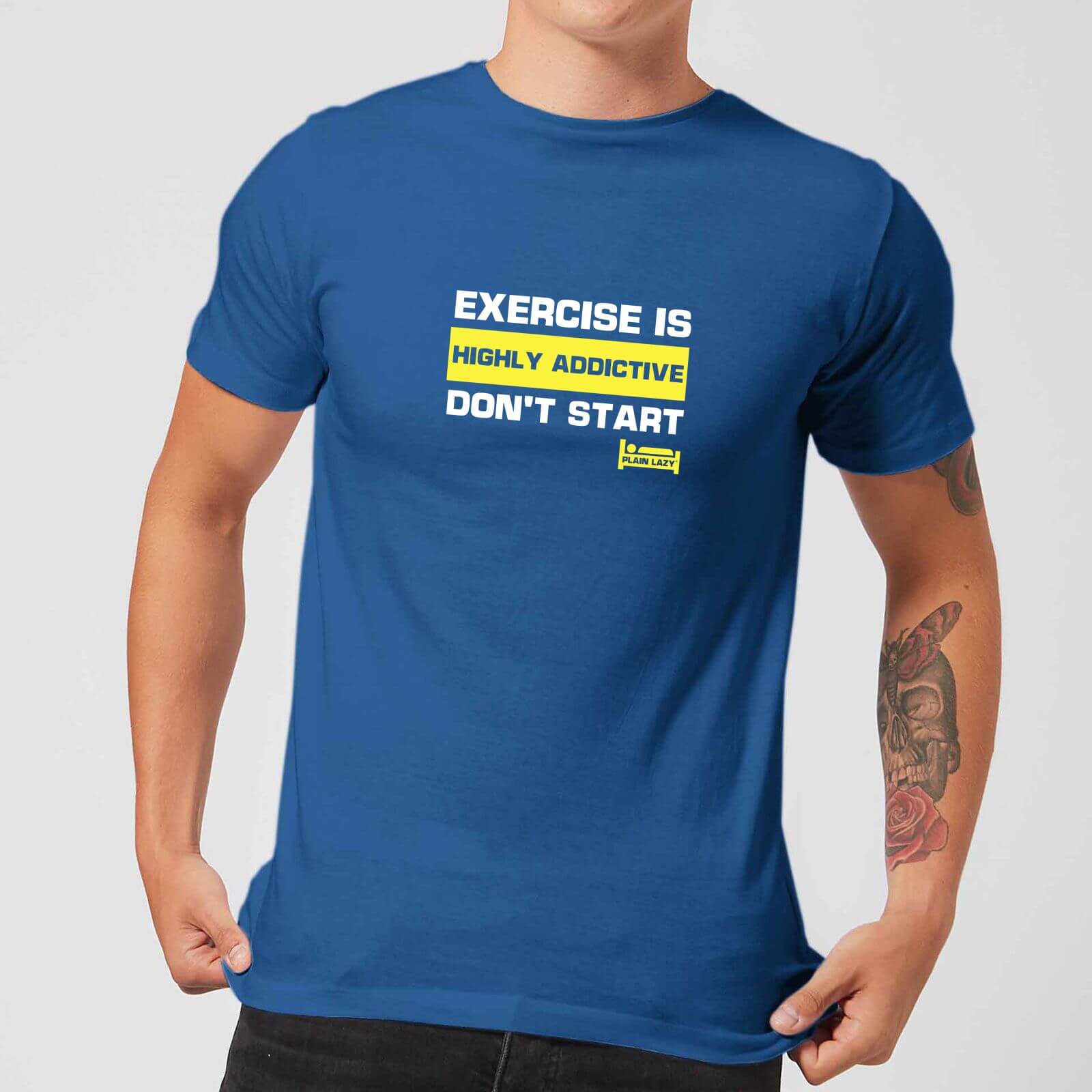 plain lazy t shirts uk