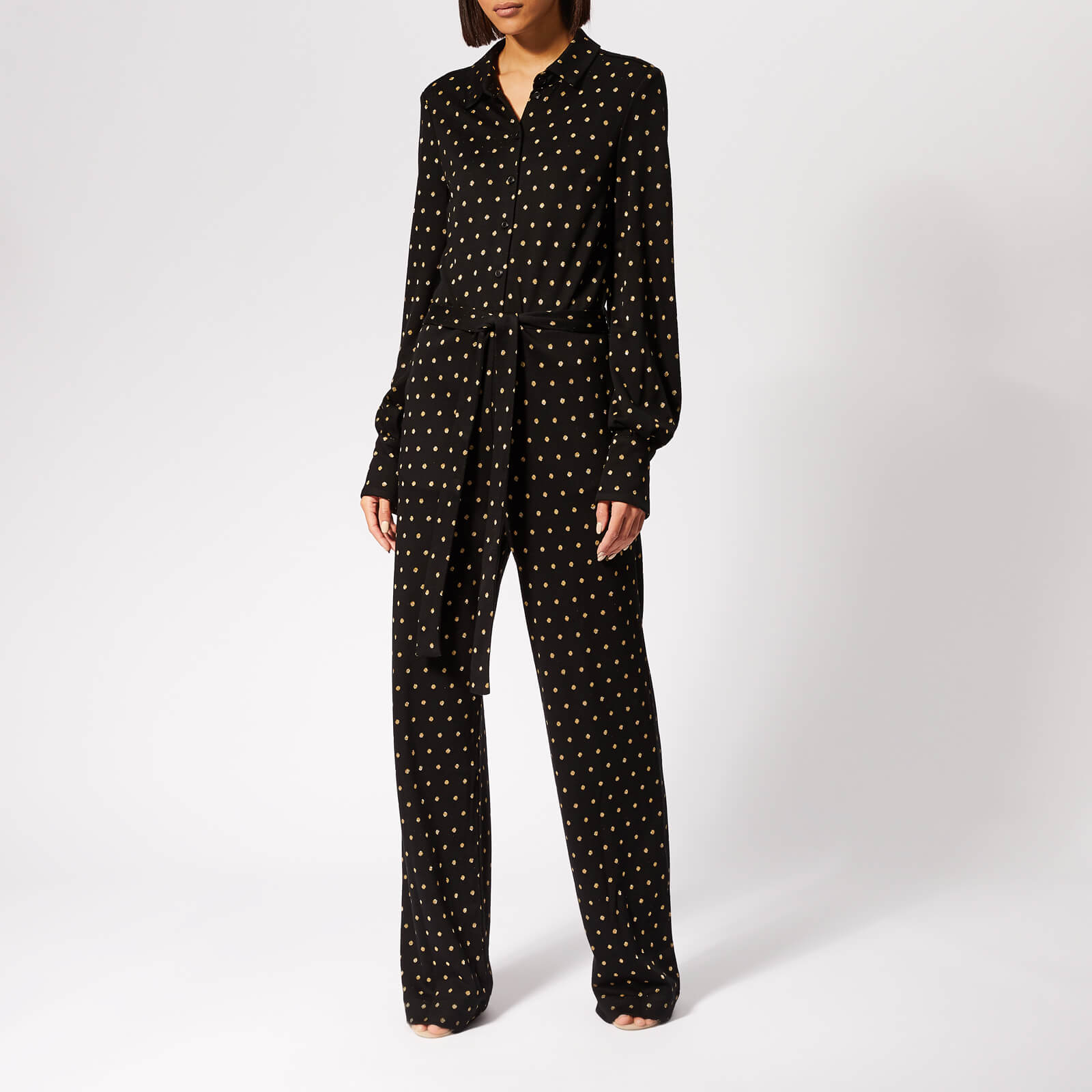 victoriana jumpsuit green