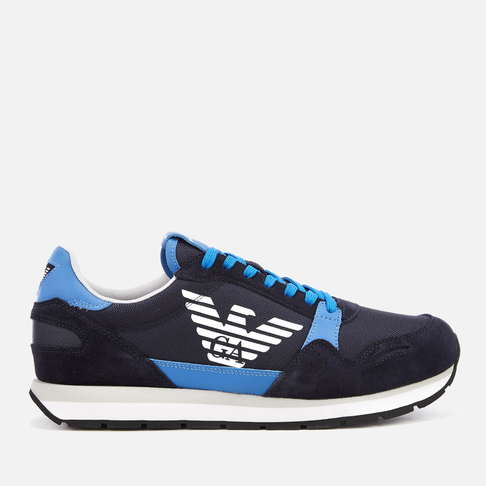 armani black trainers mens