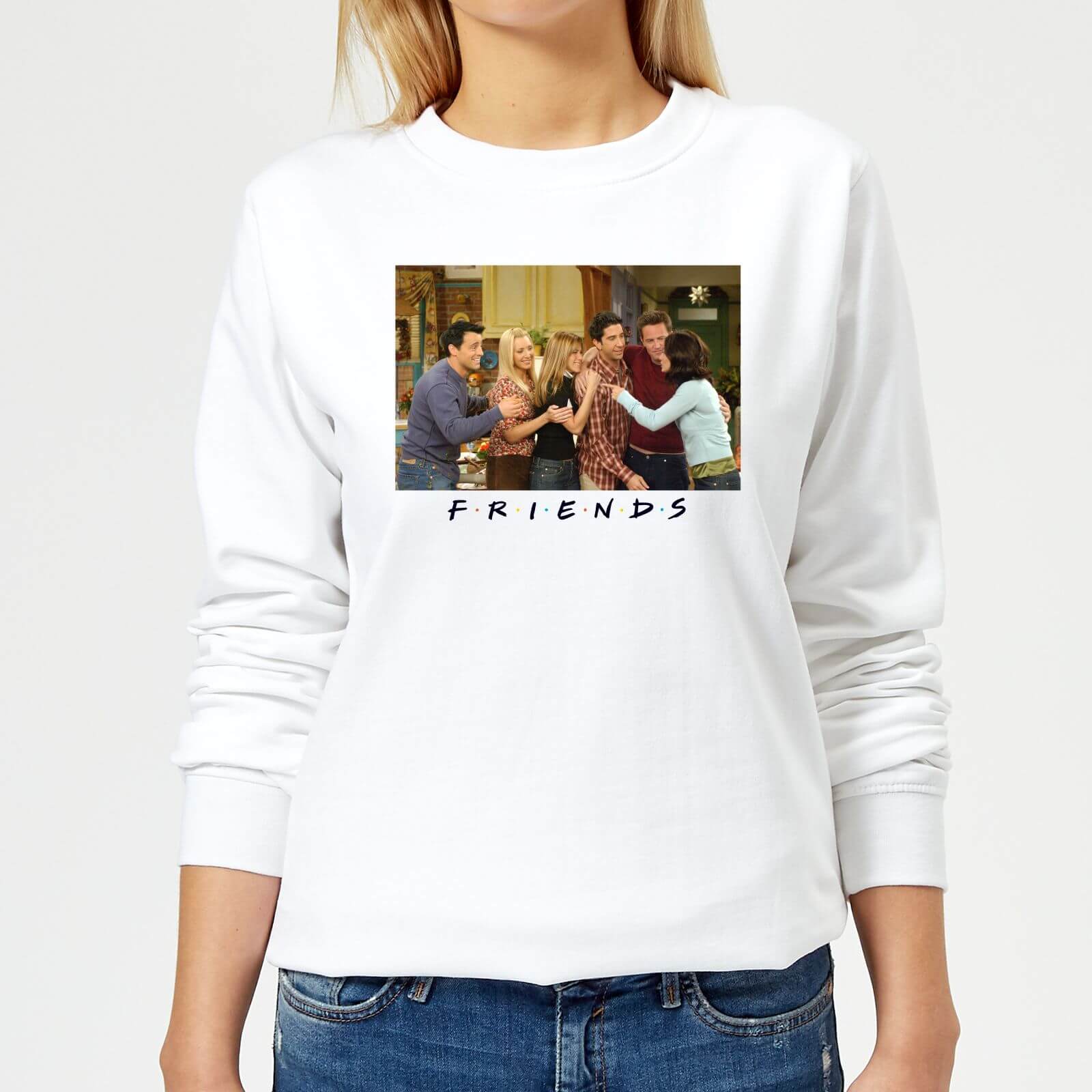 friends white sweatshirt