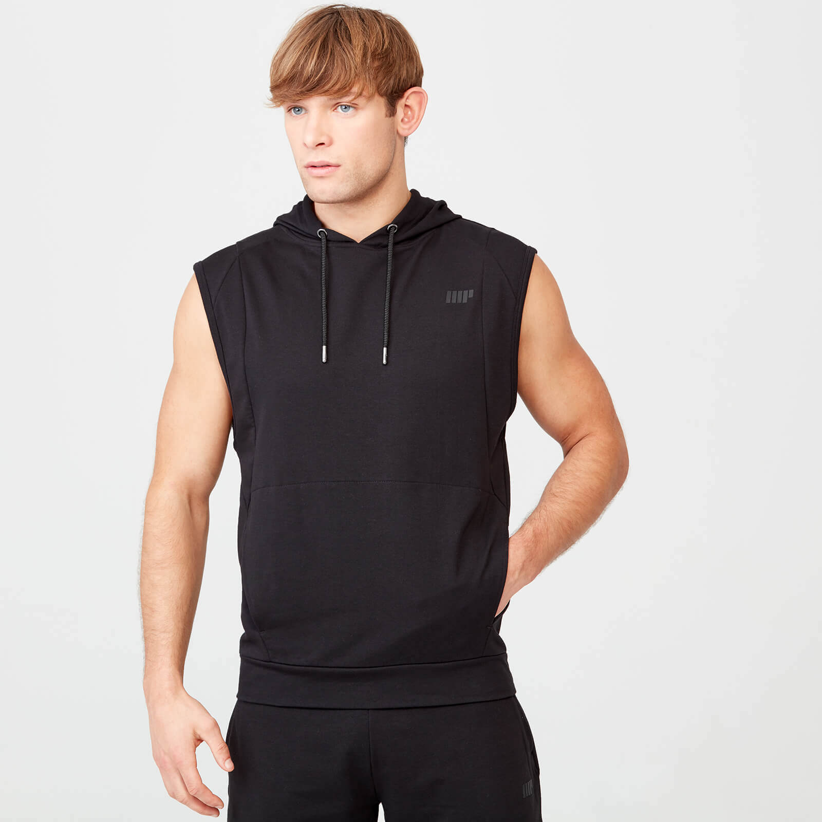 Form Sleeveless Hoodie Negru Myprotein
