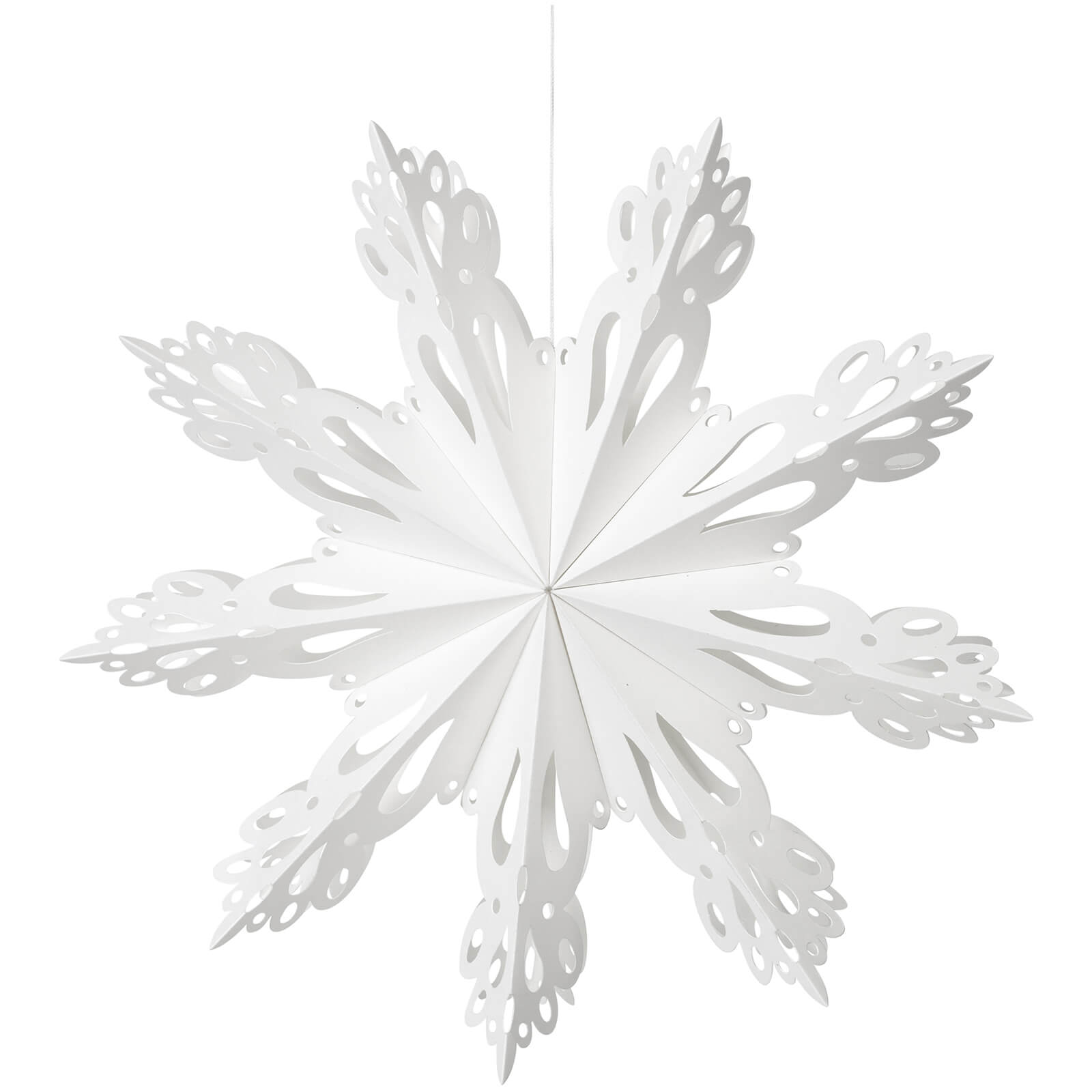 Broste Copenhagen Paper Snowflake Christmas Decoration Medium