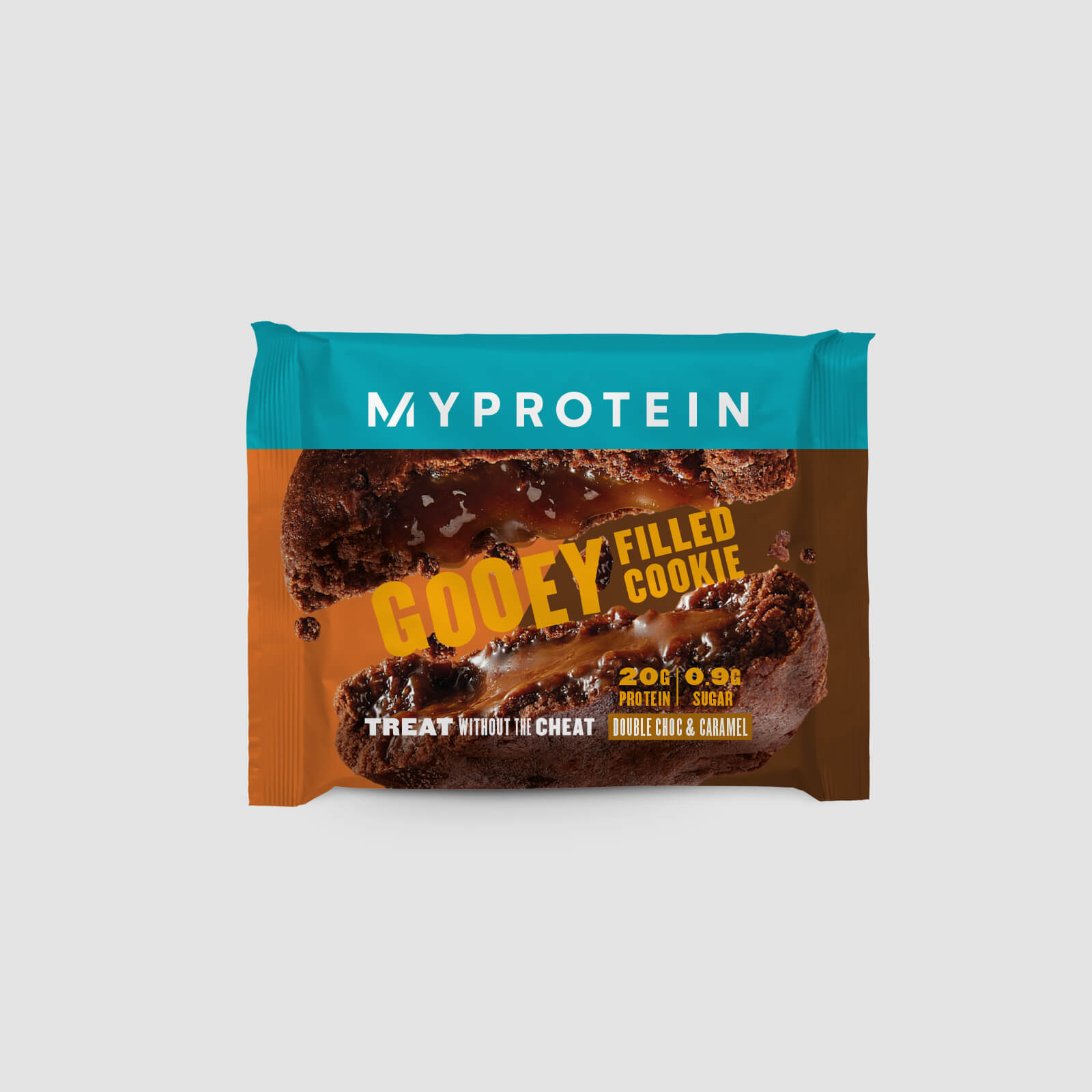 Filled Protein Cookie (Sample) - Double Chocolate and Caramel