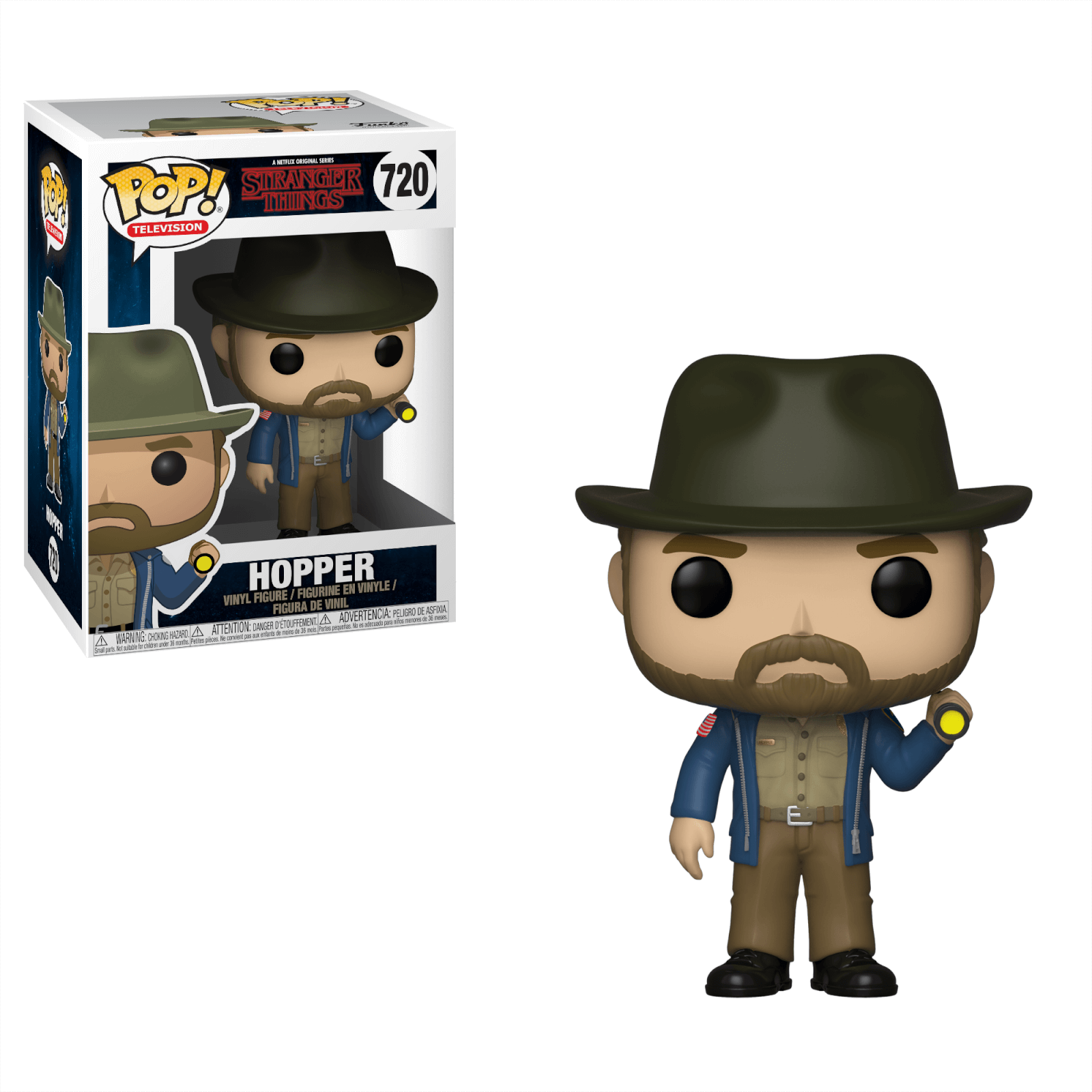 stranger things pop vinyl hopper