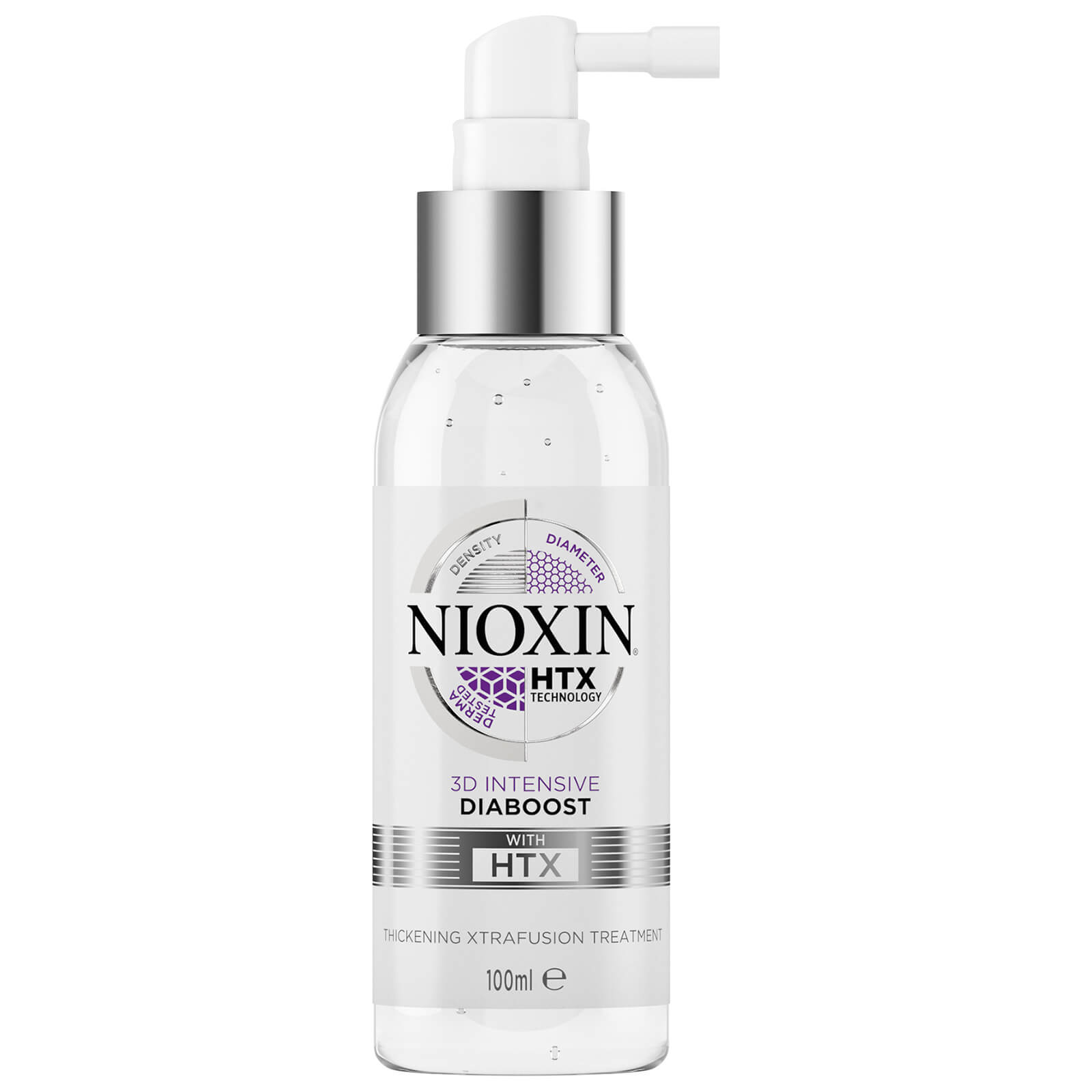 Tratamento De Redensificação De Cabelo Diaboost Hair Thickening Xtrafusion Da Nioxin 100 Ml