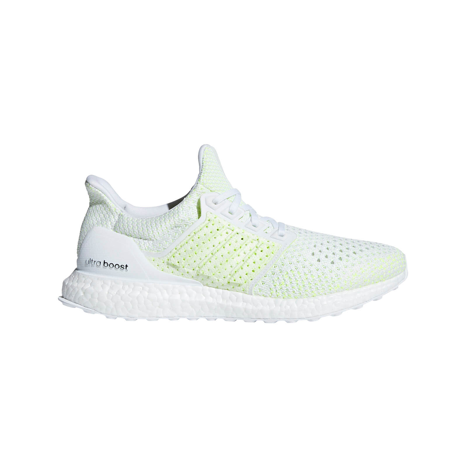 white and green ultra boost