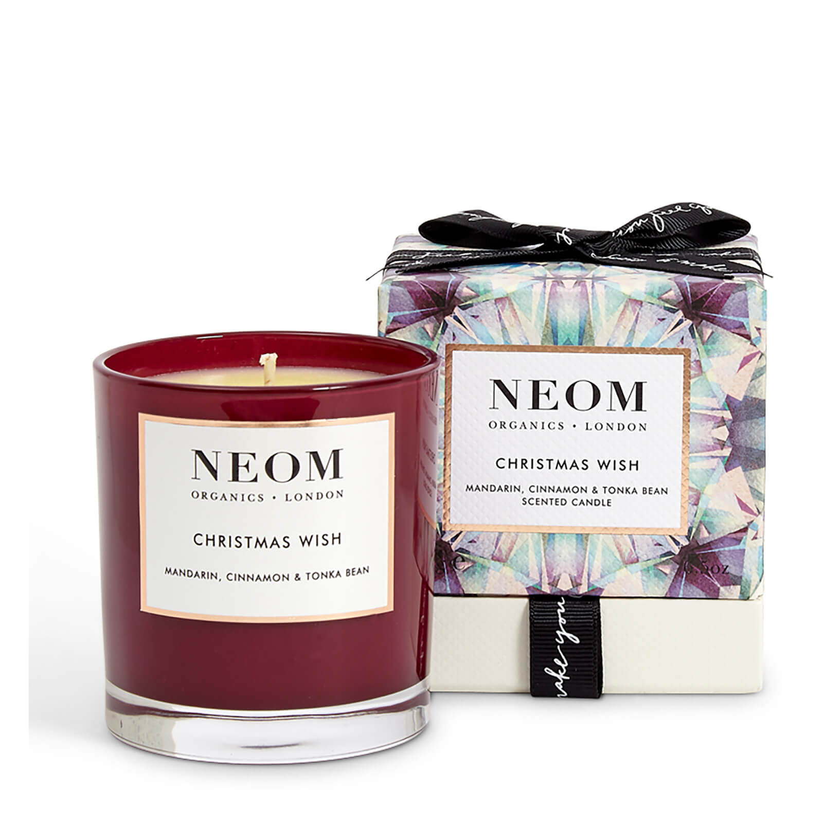 Neom Christmas Wish 1 Wick Scented Candle Free Us Shipping Lookfantastic