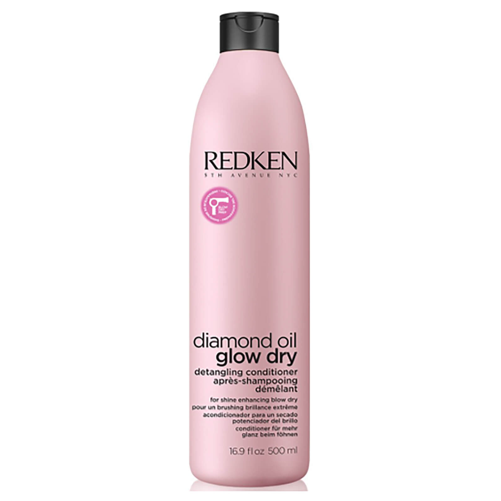 Redken Diamond Oil Glow Dry Conditioner 500ml Free Shipping Lookfantastic