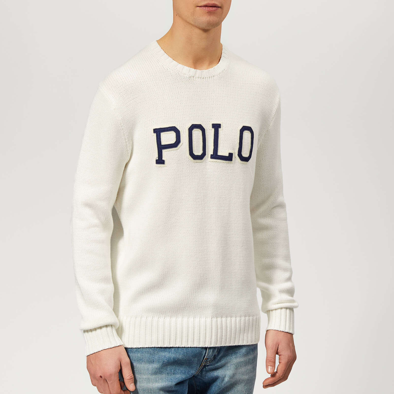 polo logo sweater