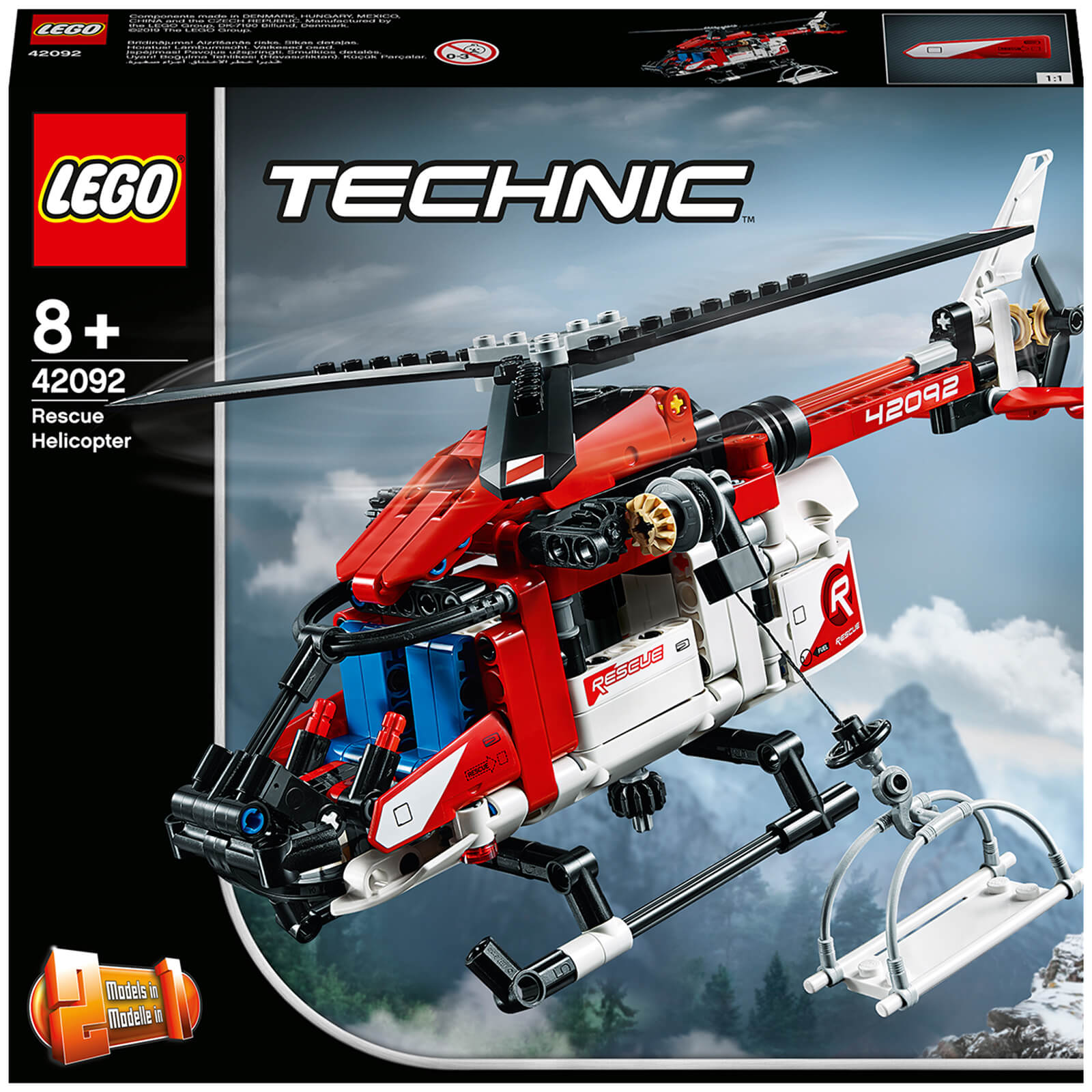 lego technic remote control helicopter