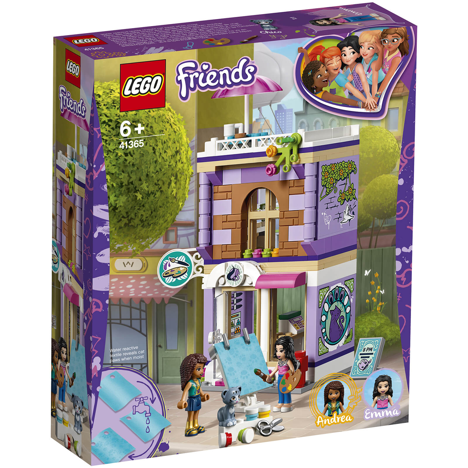 Lego Friends Emmas Art Studio 41365 Iwoot