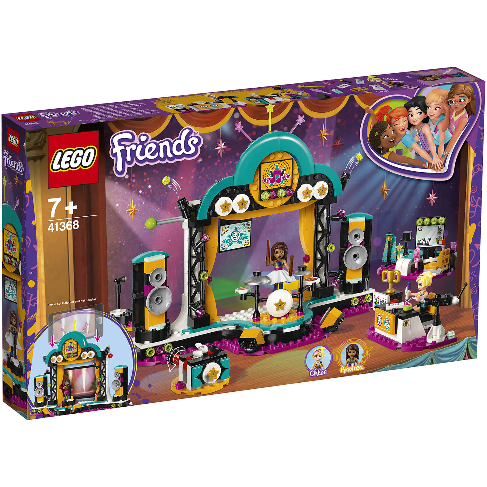 Lego Friends Andreas Talent Show 41368 Iwoot
