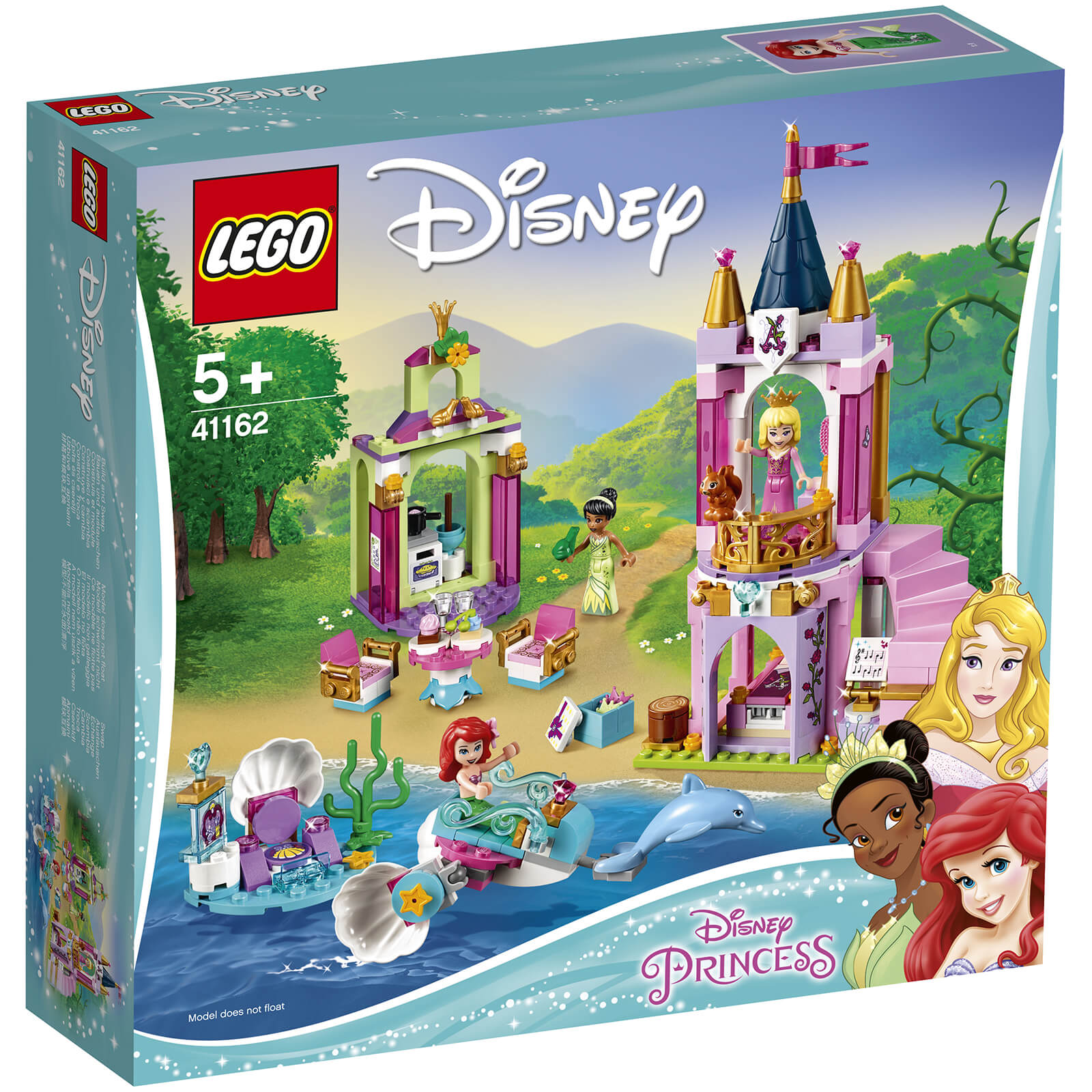 Lego Disney Princess Ariel Aurora And Tiana S Royal Celebration