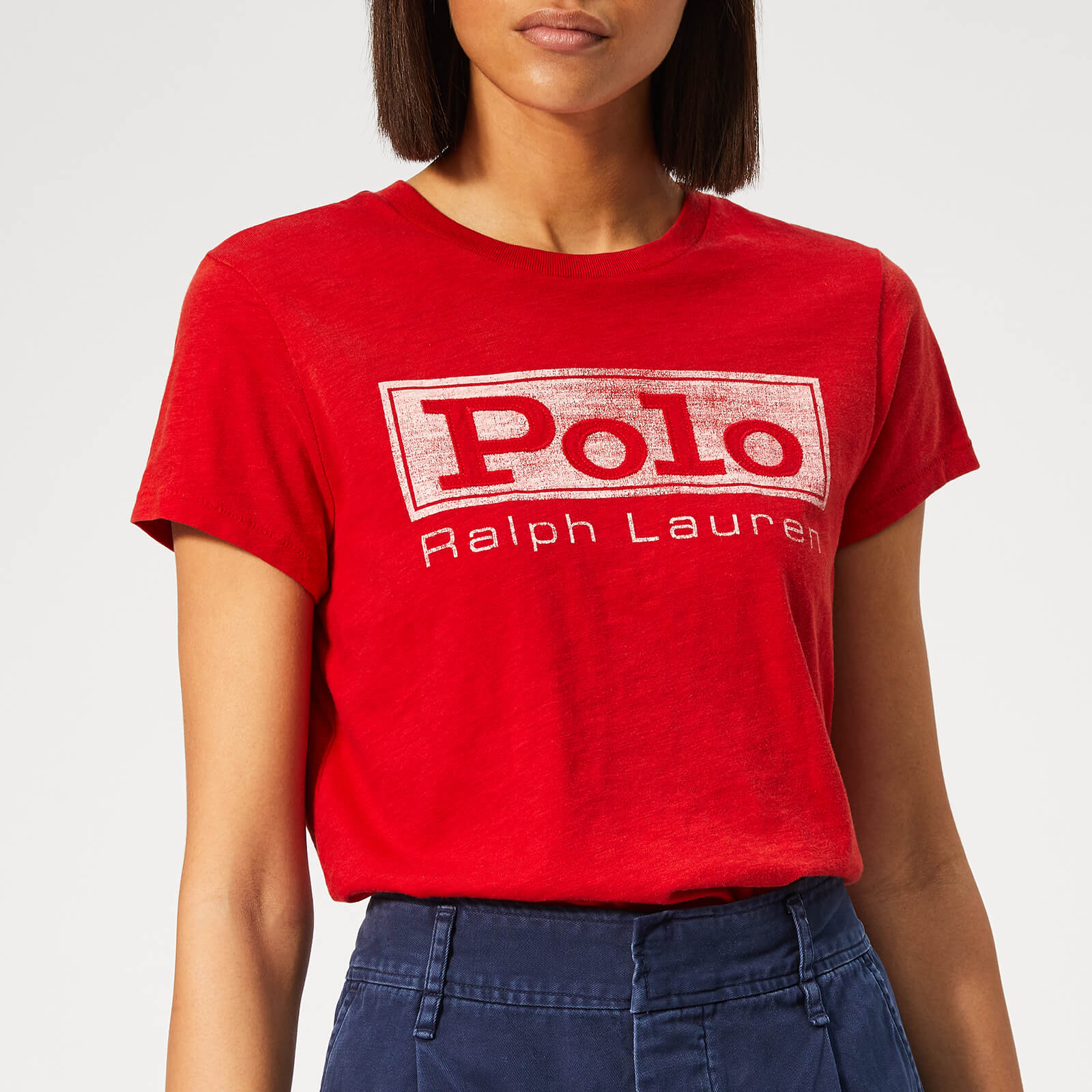 red polo t shirt women's