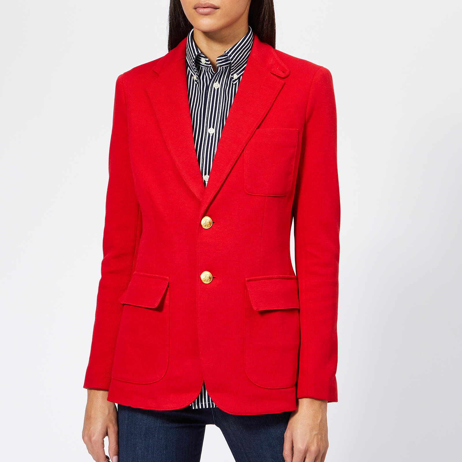 ralph lauren red jacket womens