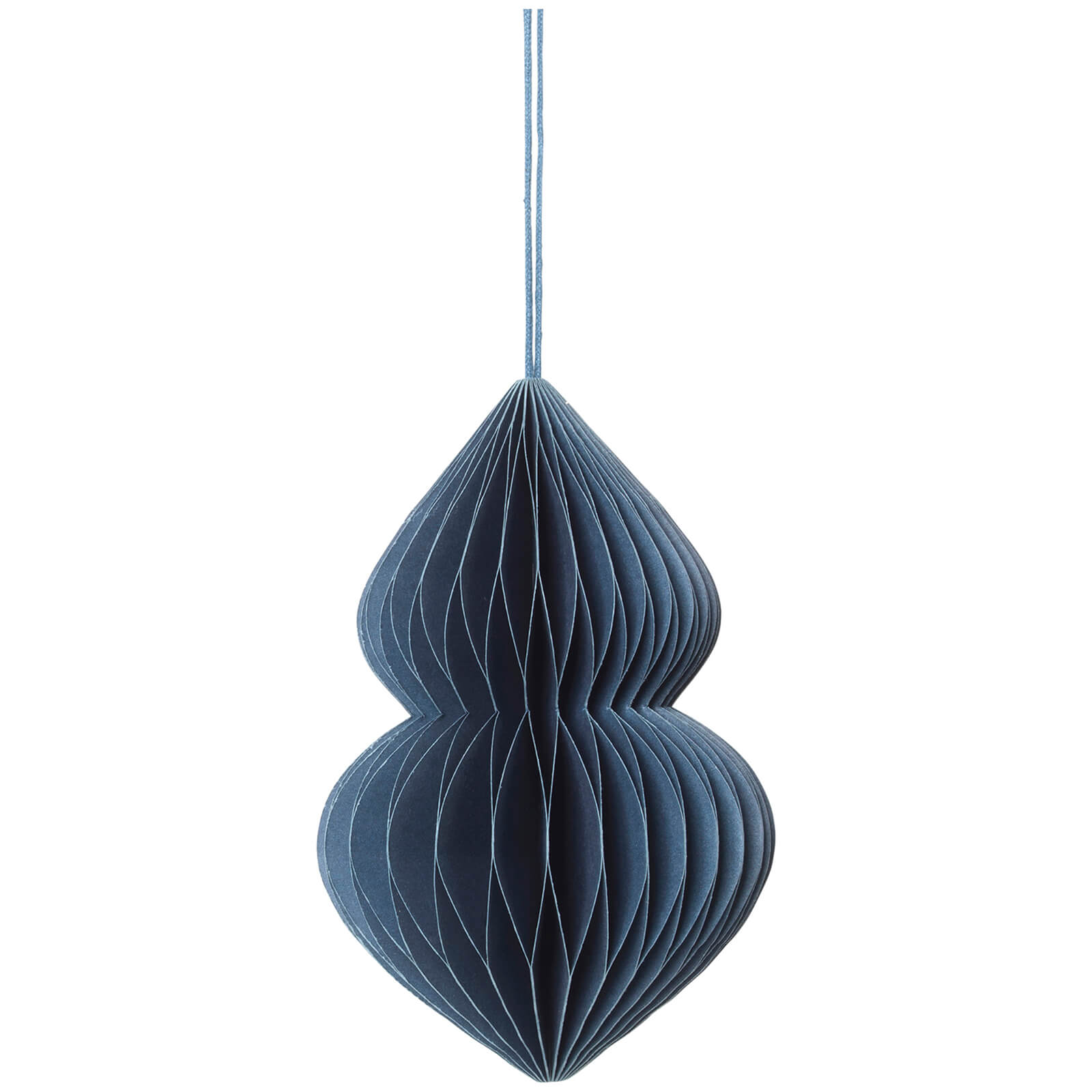 Broste Copenhagen Paper Christmas Decoration Orion Blue