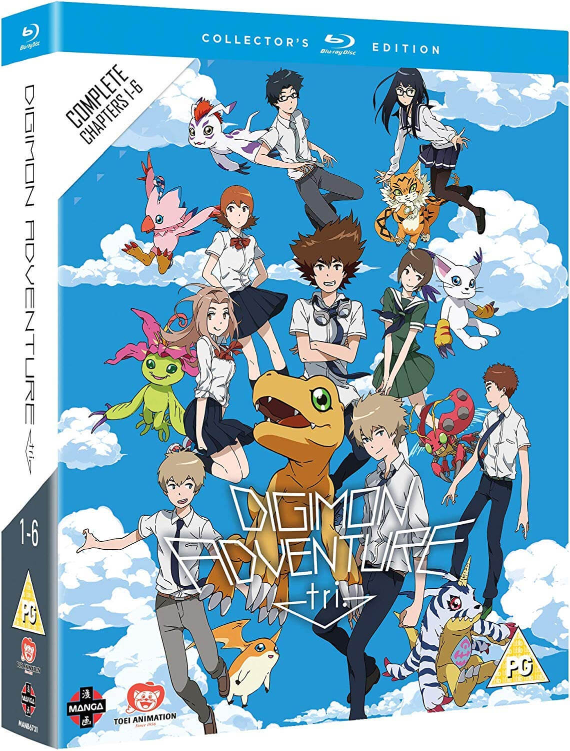 Digimon Adventure Tri The Complete Movie Collection Blu Ray