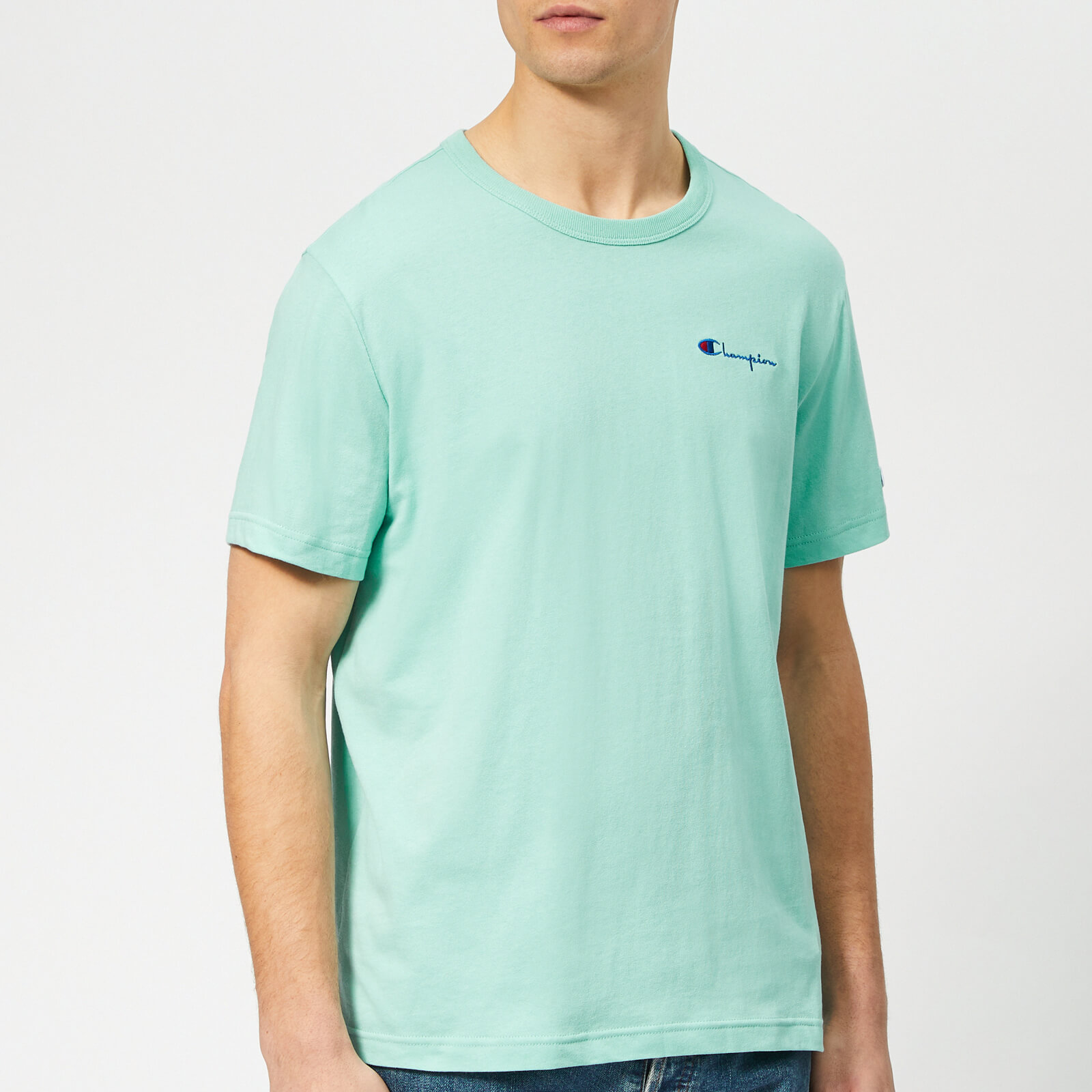 teal champion shirt