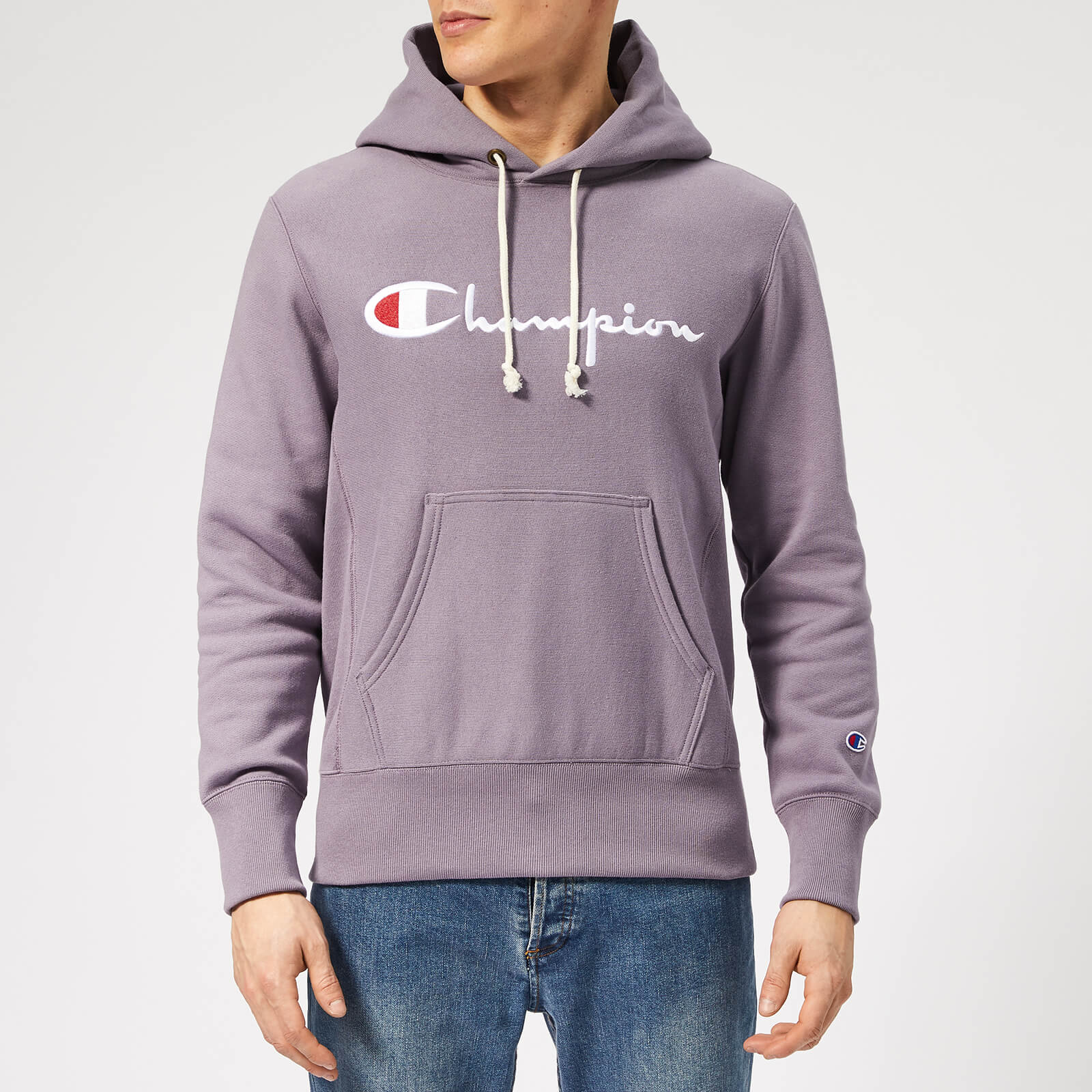plum champion hoodie