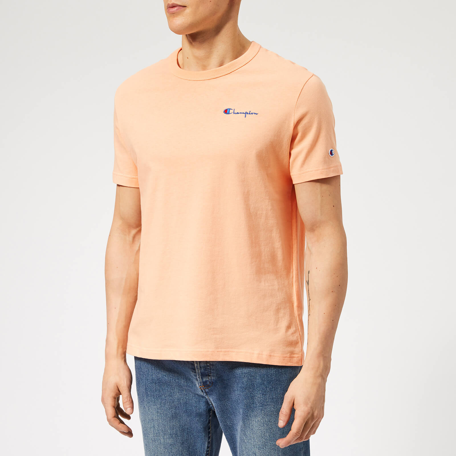 peach champion t shirt