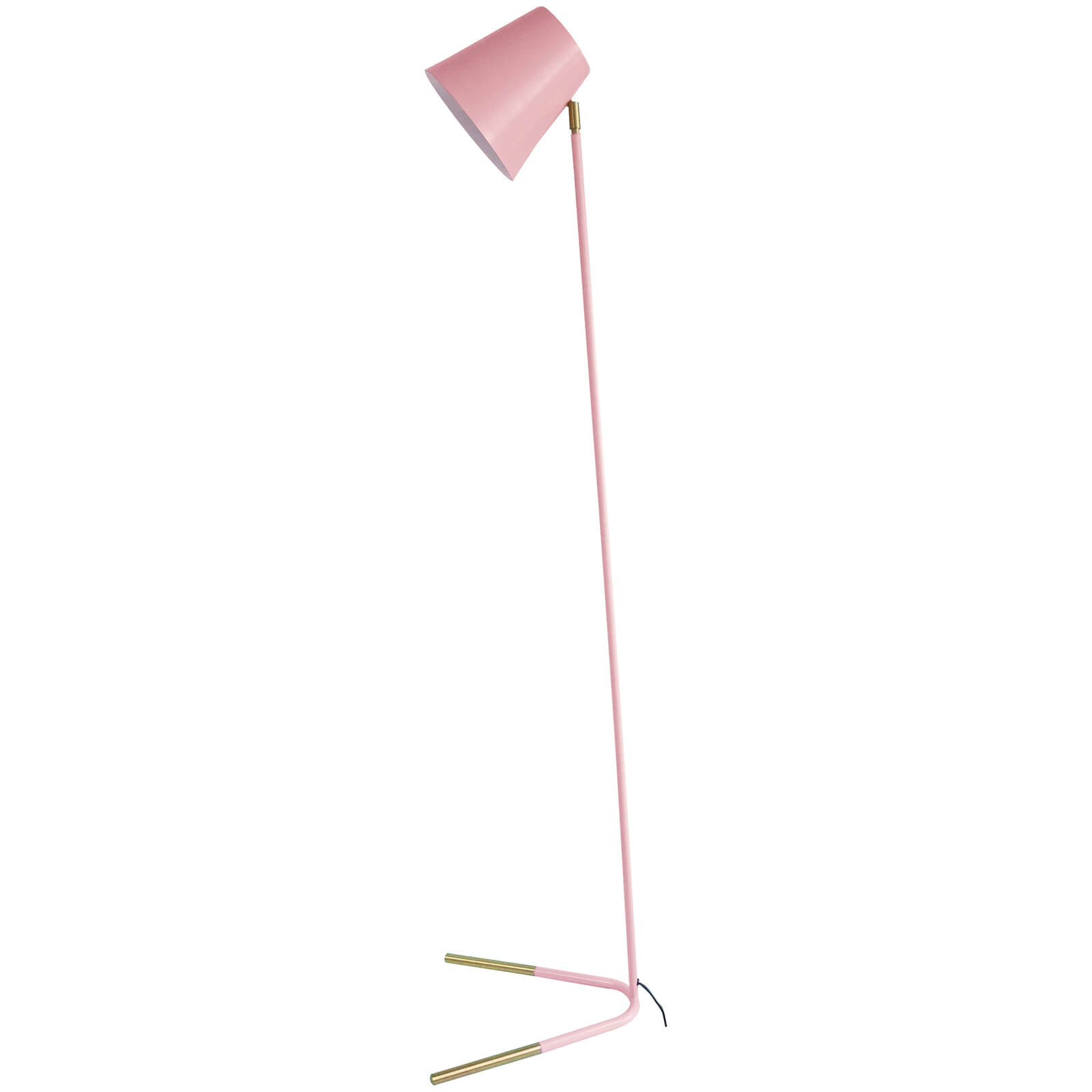 Leitmotiv Noble Metal Floor Lamp Dusty Pink Gold
