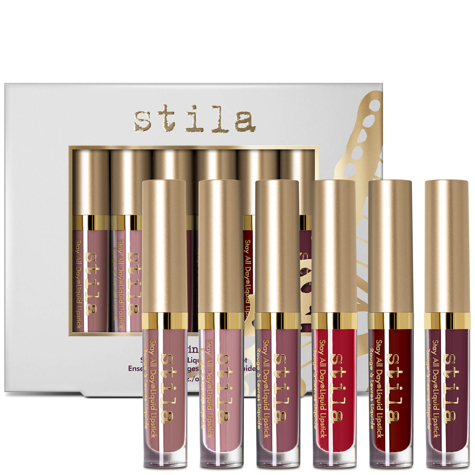 Stila With Flying Colors Stay All Day Liquid Lipstick Set