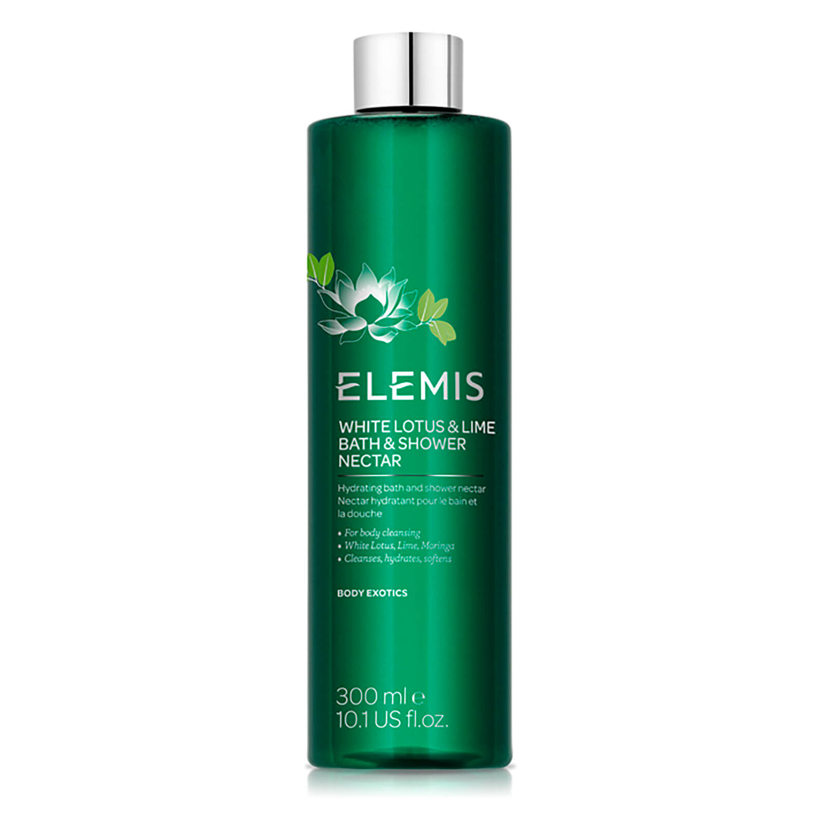 Elemis White Lotus And Lime Bath And Shower Nectar 300ml Hq Hair