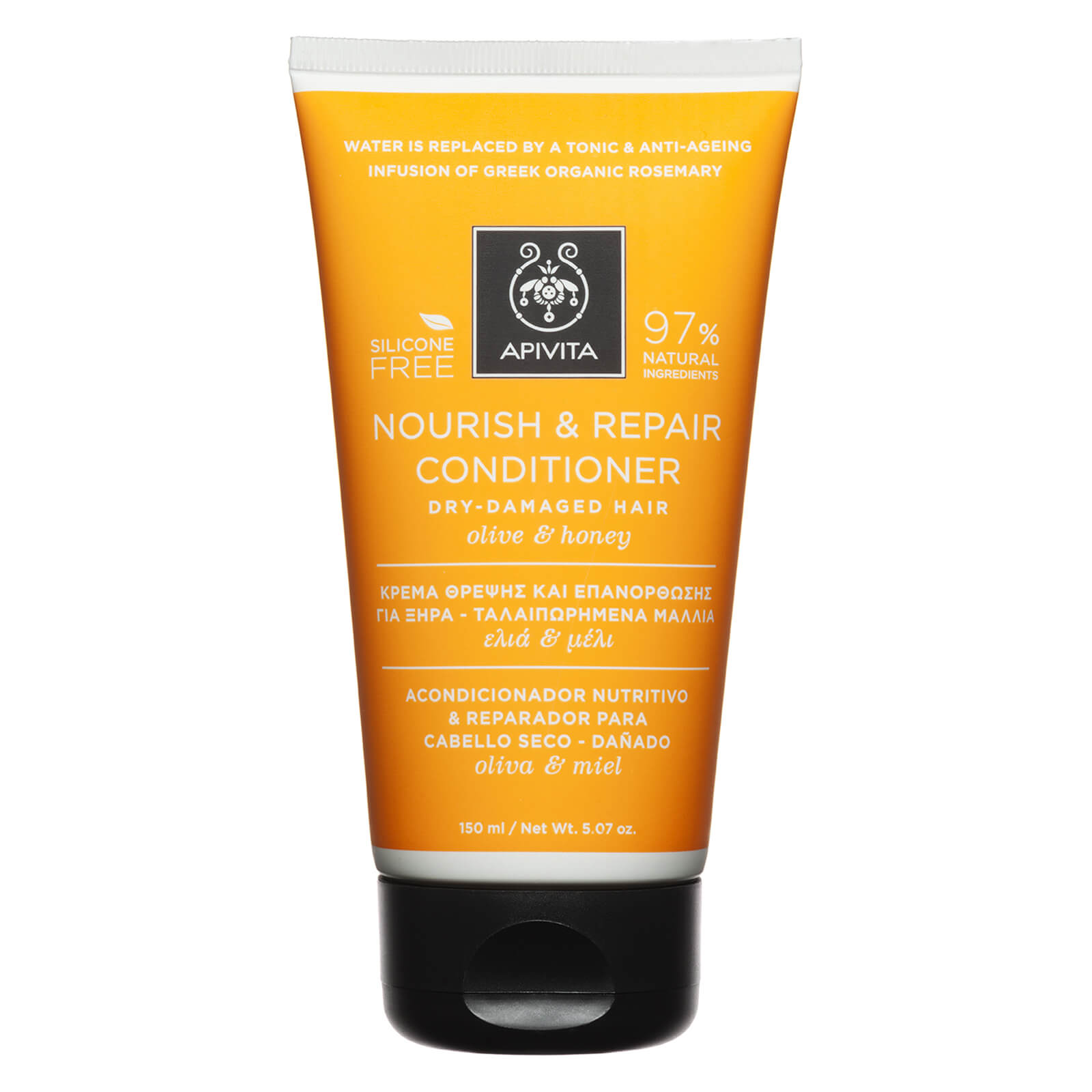 Apivita Holistic Hair Care Nourish Repair Conditioner For Dry