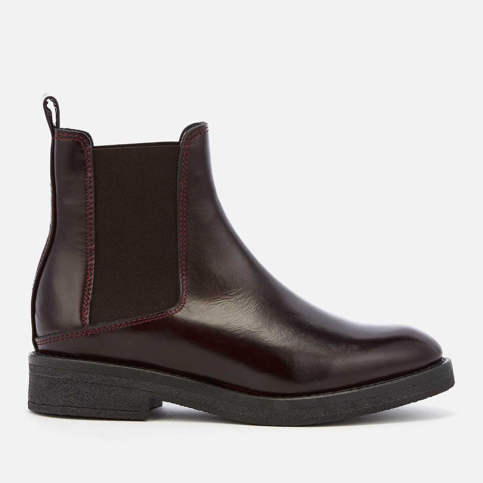rubber sole chelsea boots womens